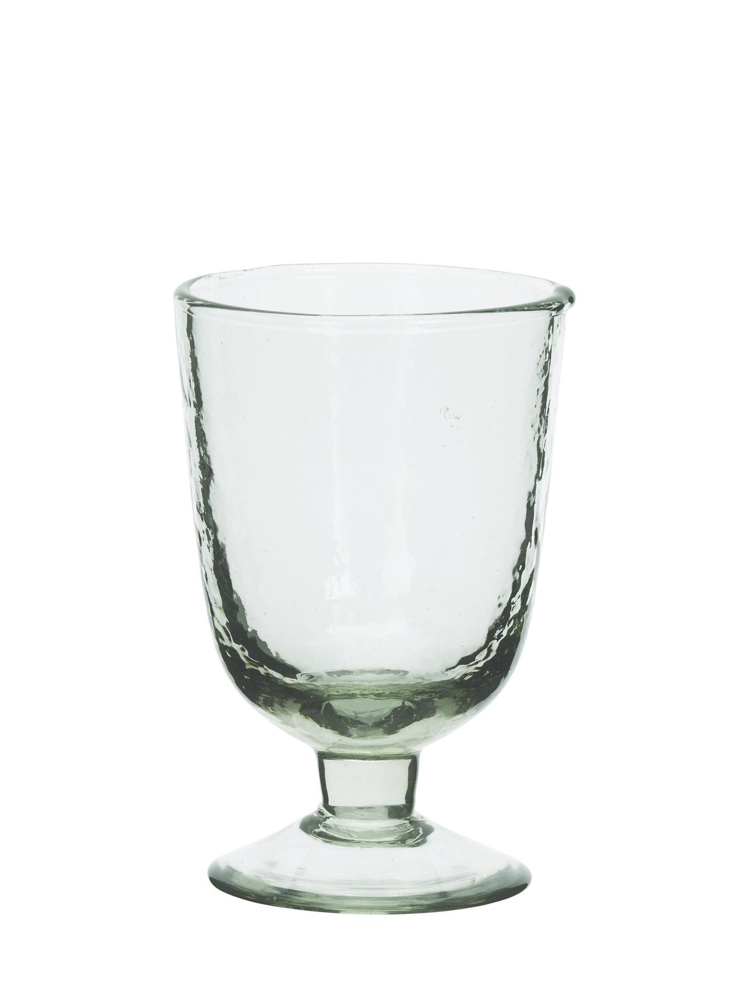Hammered wine Glass