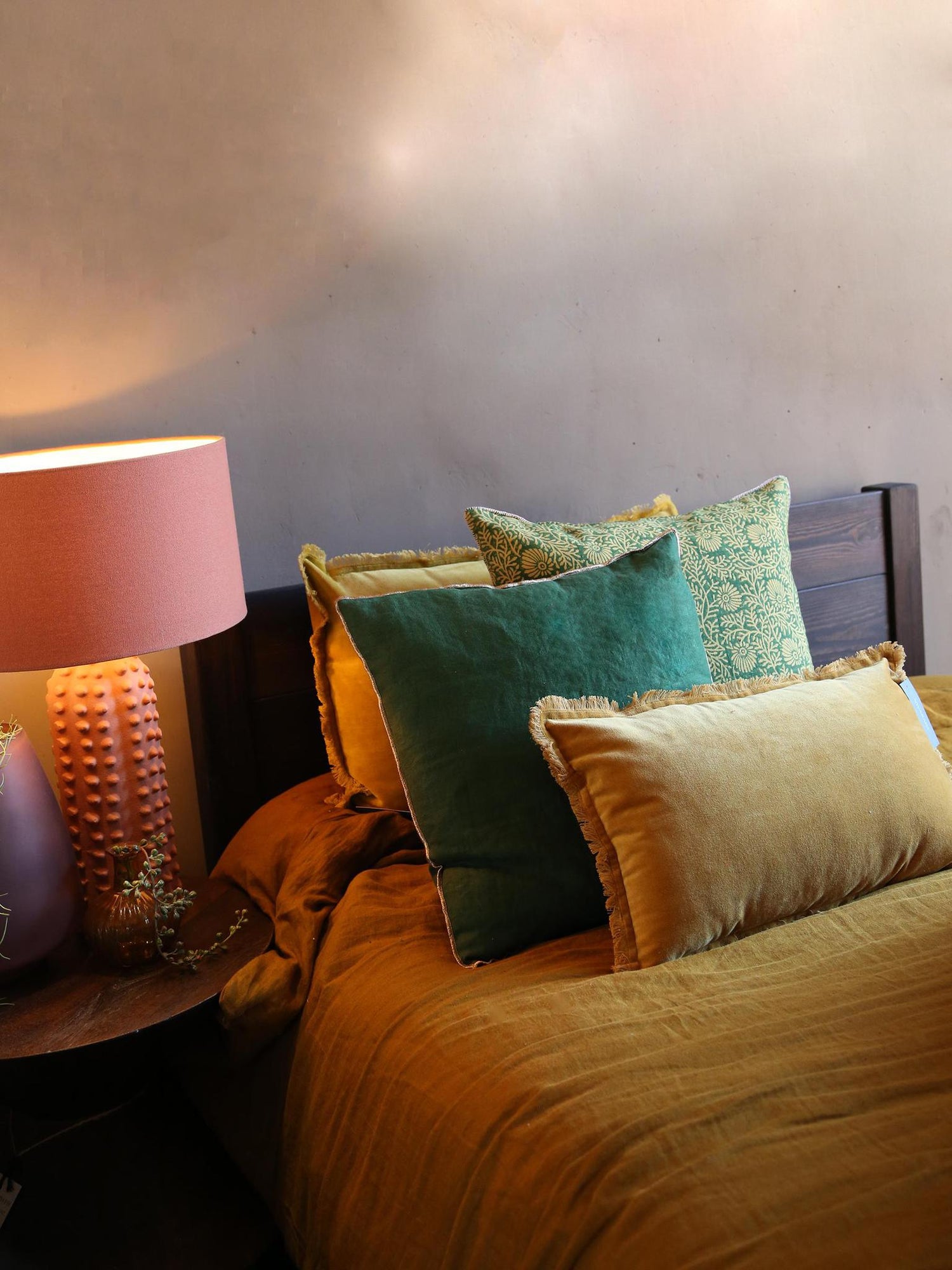 CRAFTED - Hera Hand Embroidered Cushion