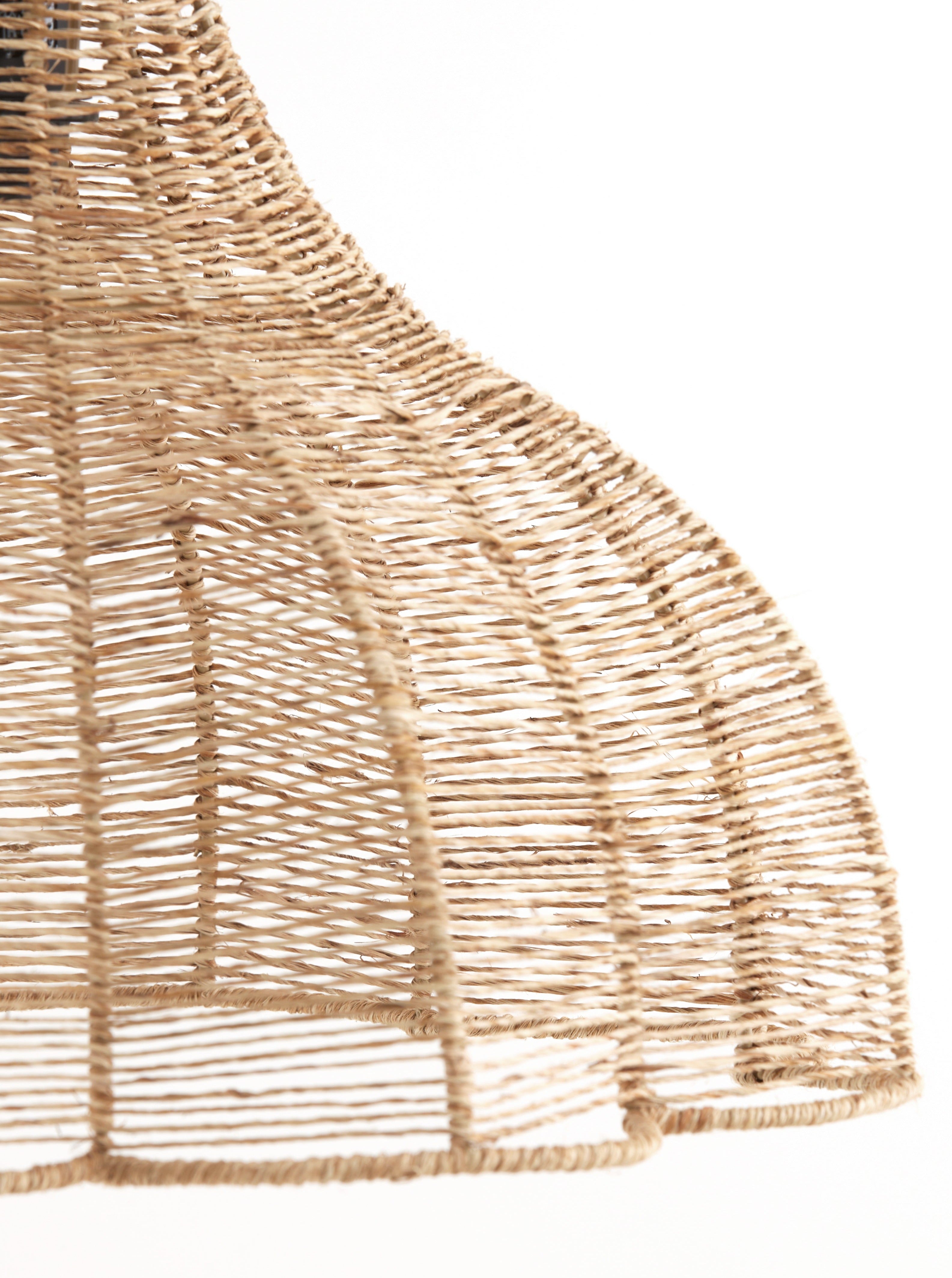Tonoda Hanging Lamp in Natural Jute - 2 Sizes Available