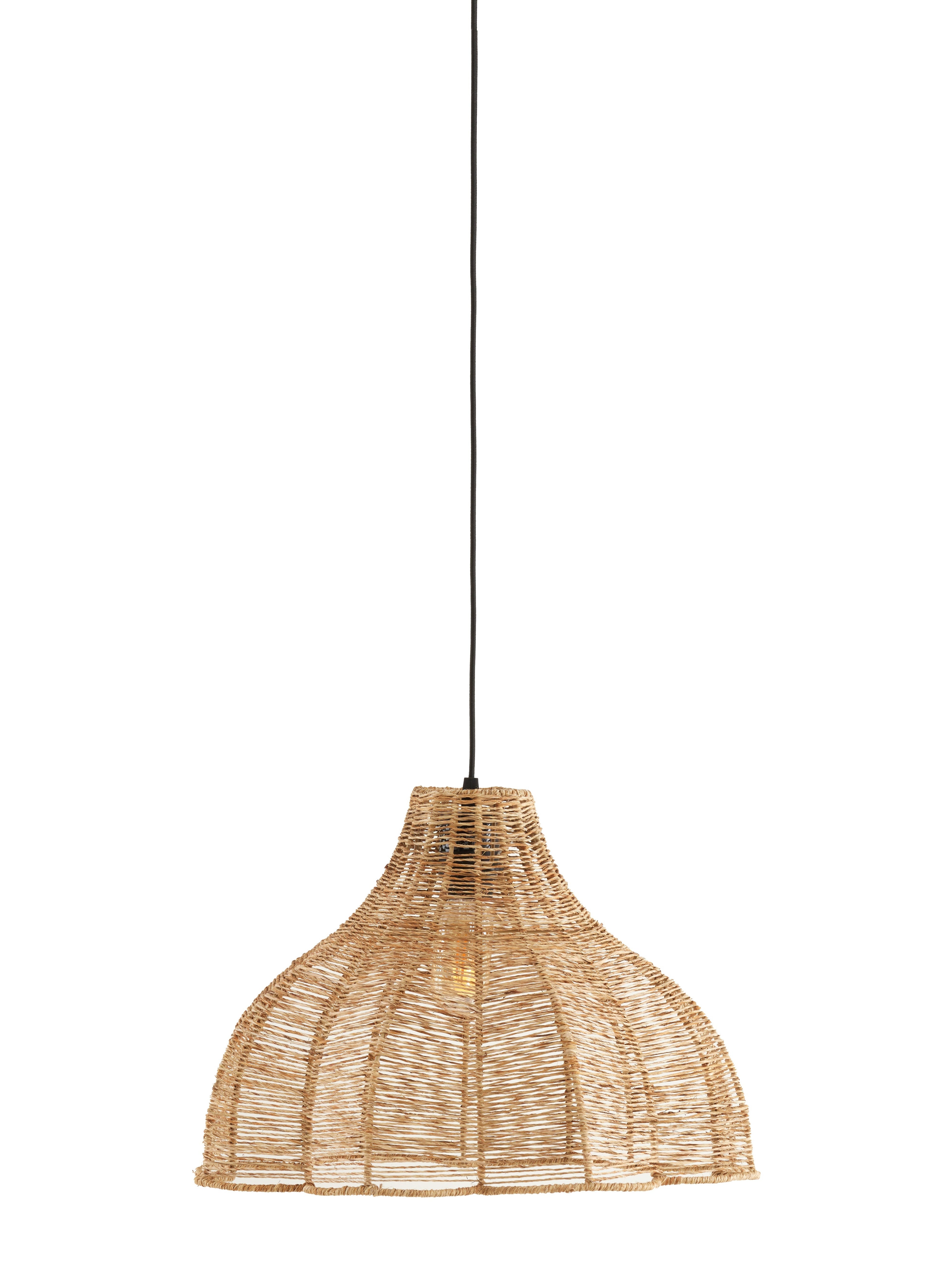 Tonoda Hanging Lamp in Natural Jute - 2 Sizes Available