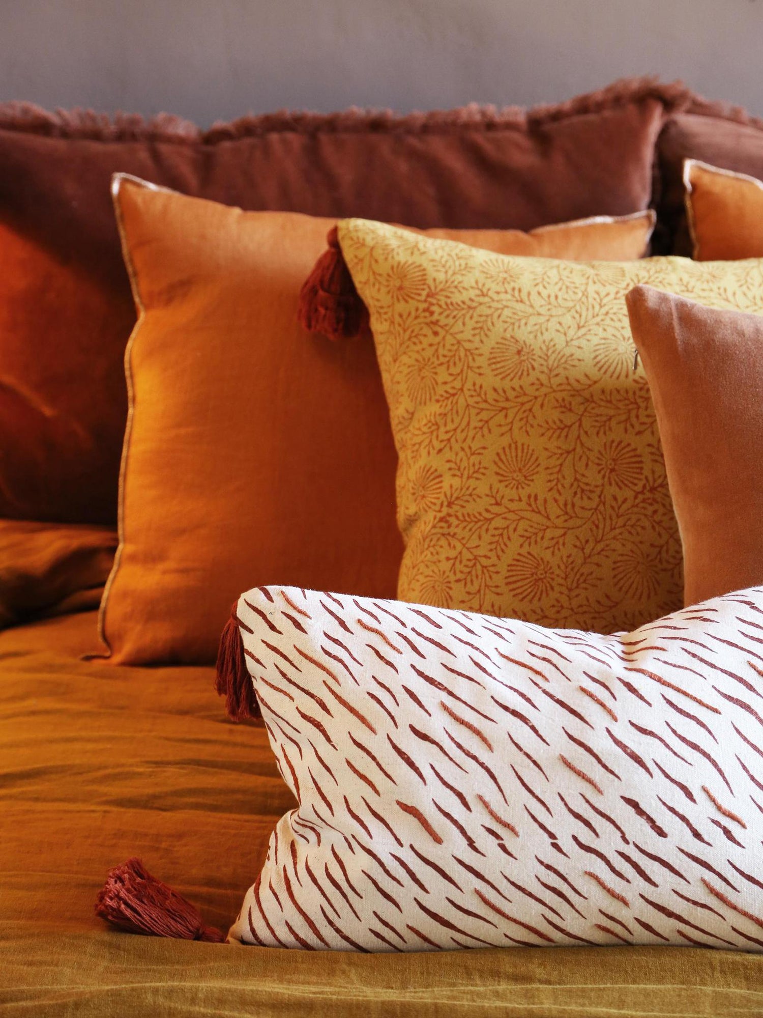 CRAFTED - Nesoi Hand Embroidered Cushion