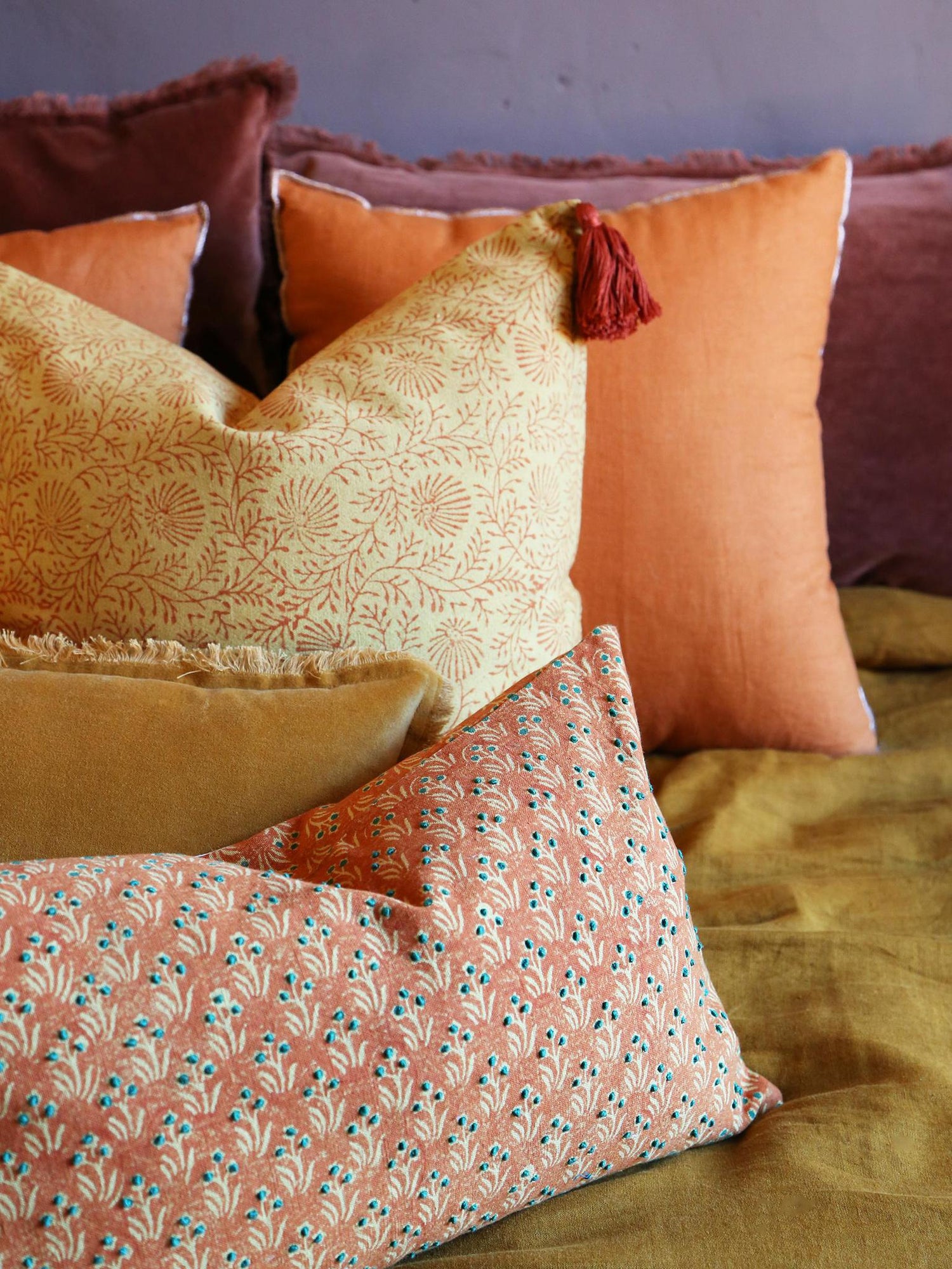 CRAFTED - Enyo Hand Embroidered Cushion