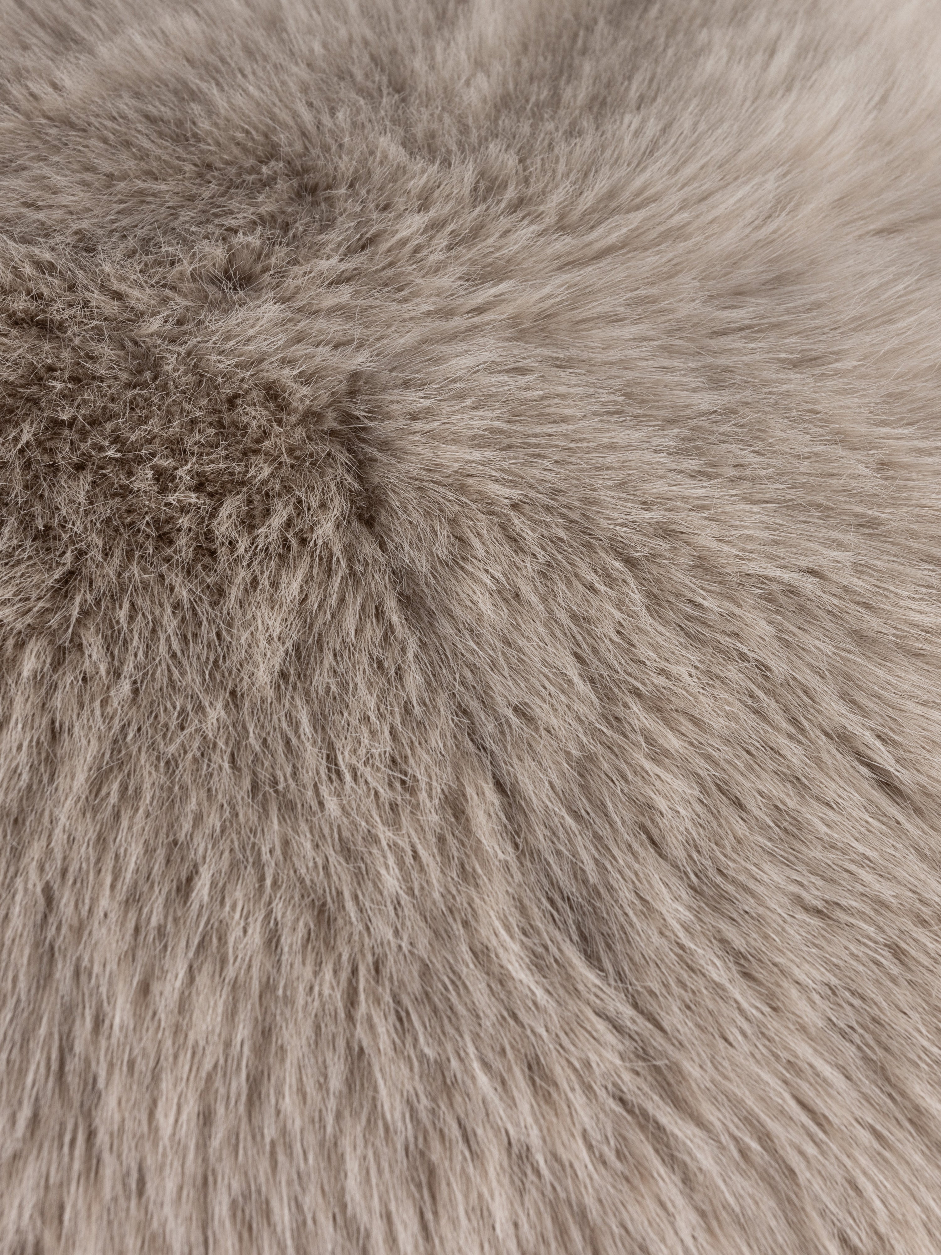 Sloane Faux Fur Pod in Mink