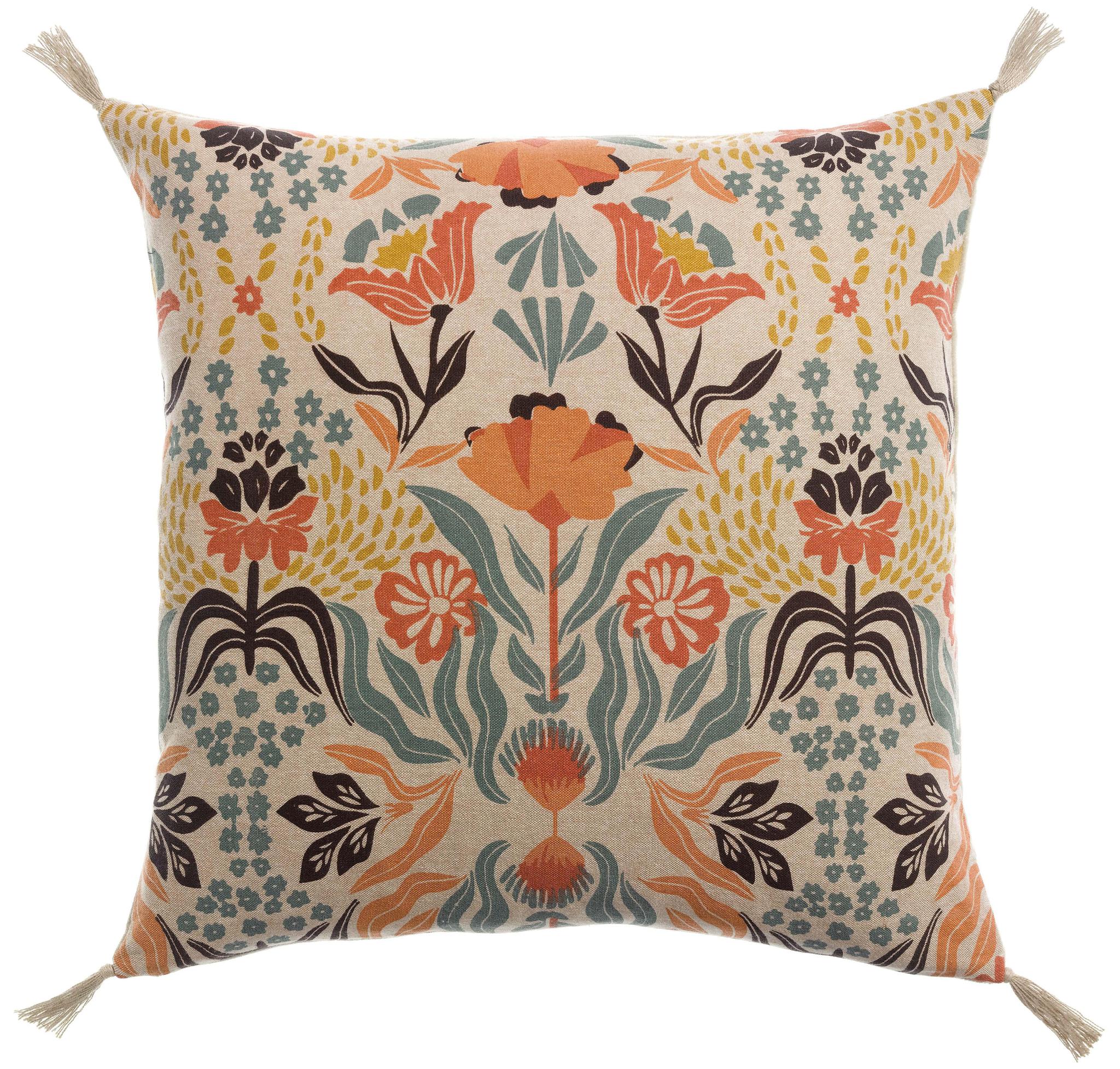 Youri Velvet Cushion - Multico