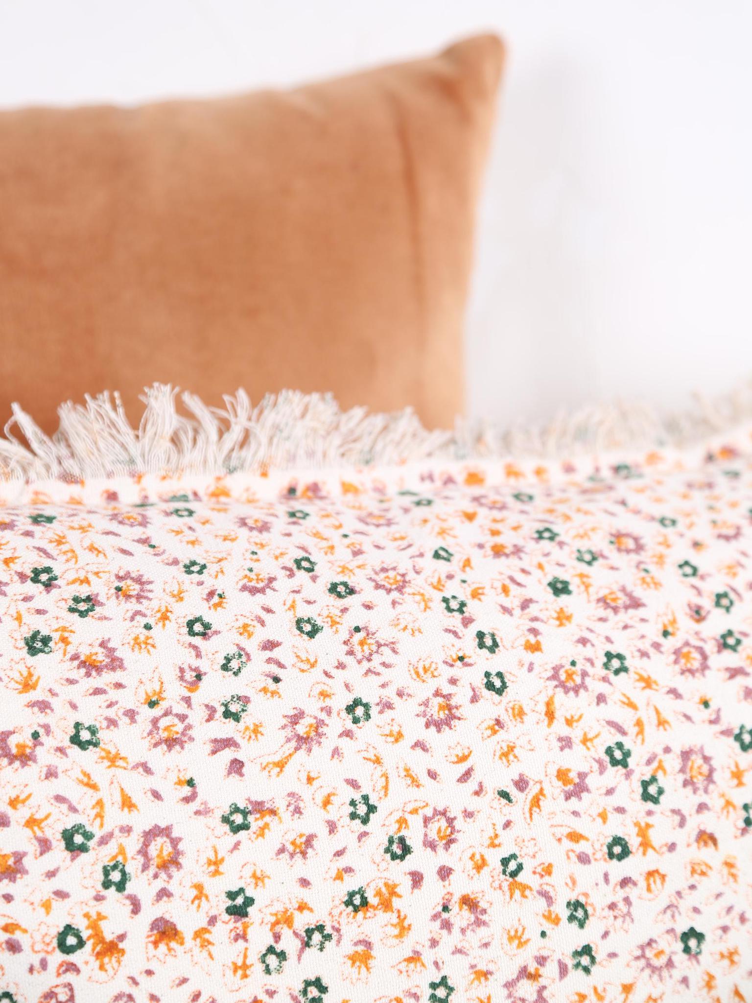 CRAFTED - Ceto Hand Fringed Cushion