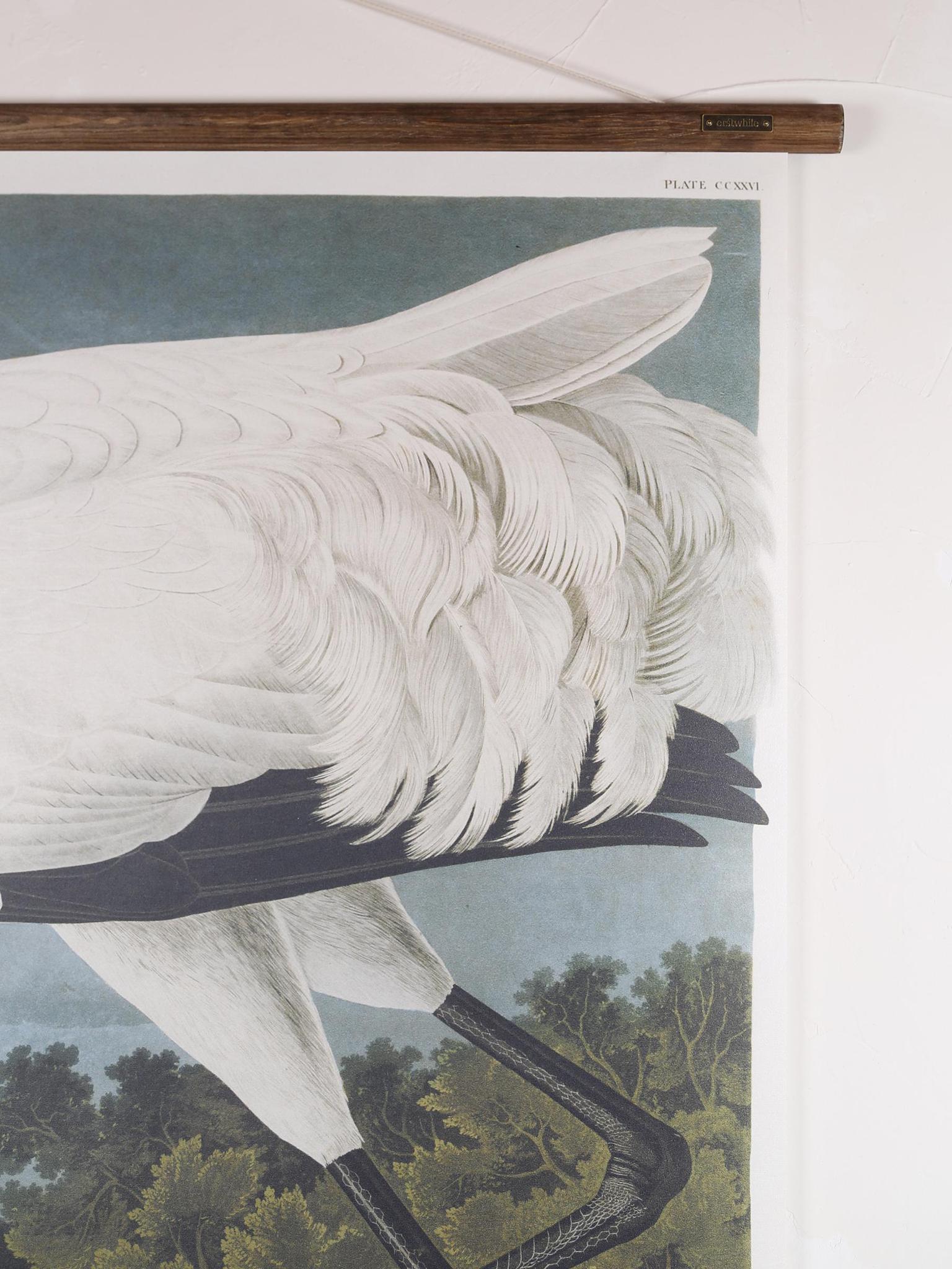 Wall Hanging Hooping Crane