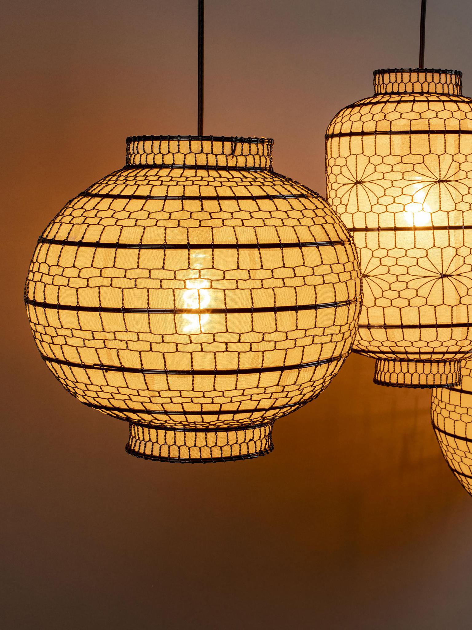 Ming Round Pendant Lamp