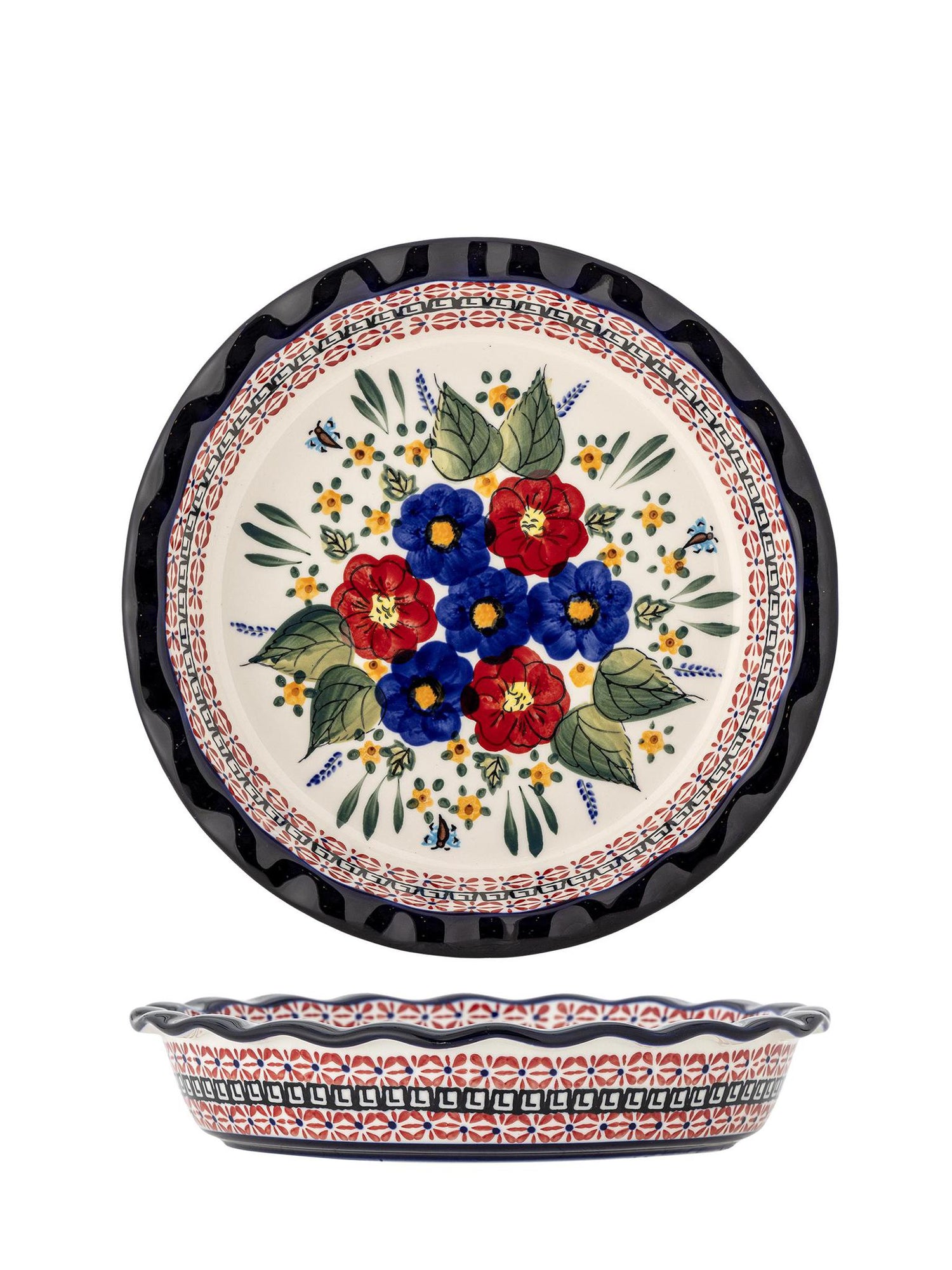 Florist Stoneware Bowl - Summer garden