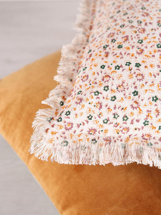 CRAFTED - Ceto Hand Fringed Cushion