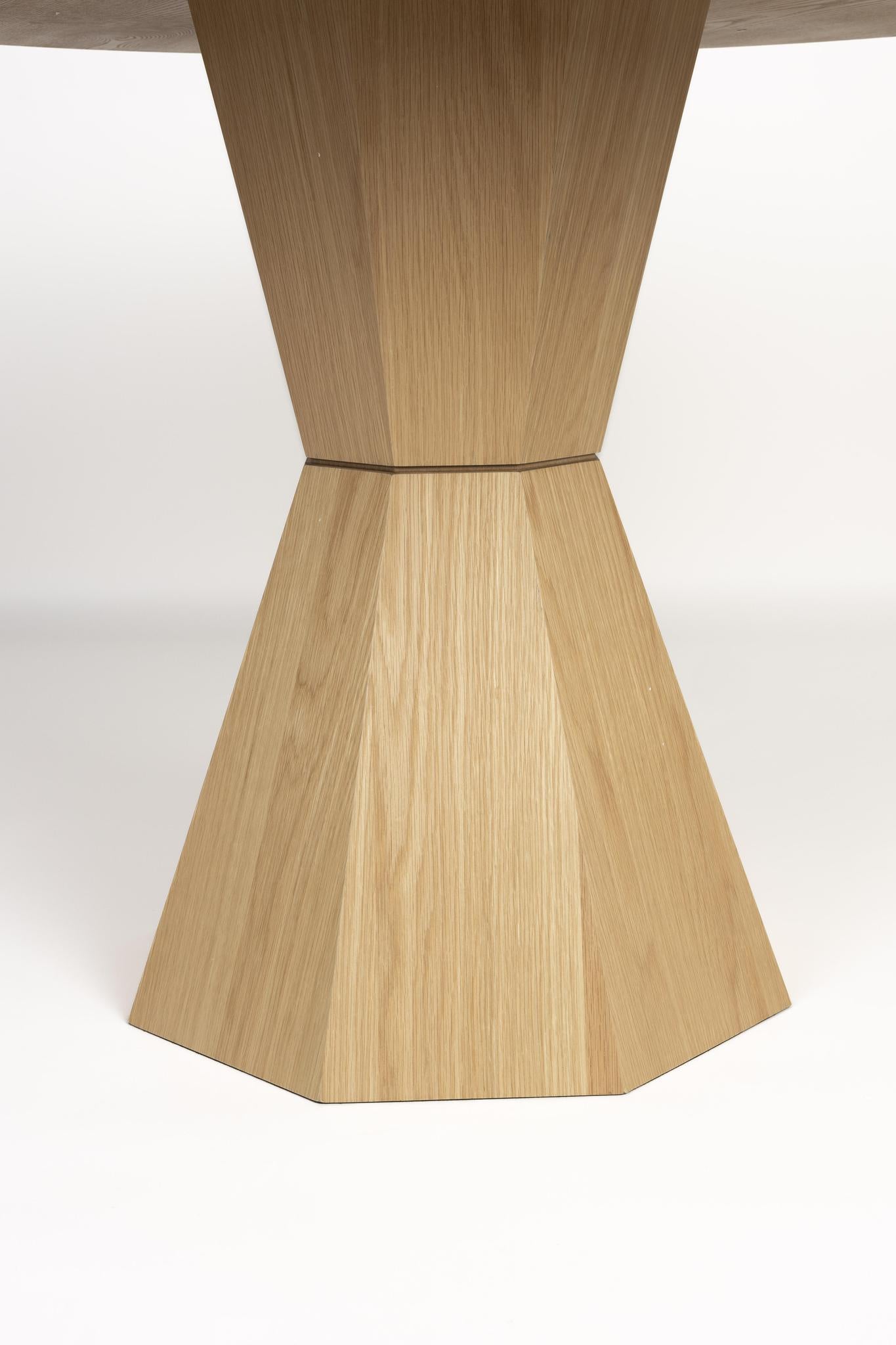 Lotus Round Wooden Dining Table