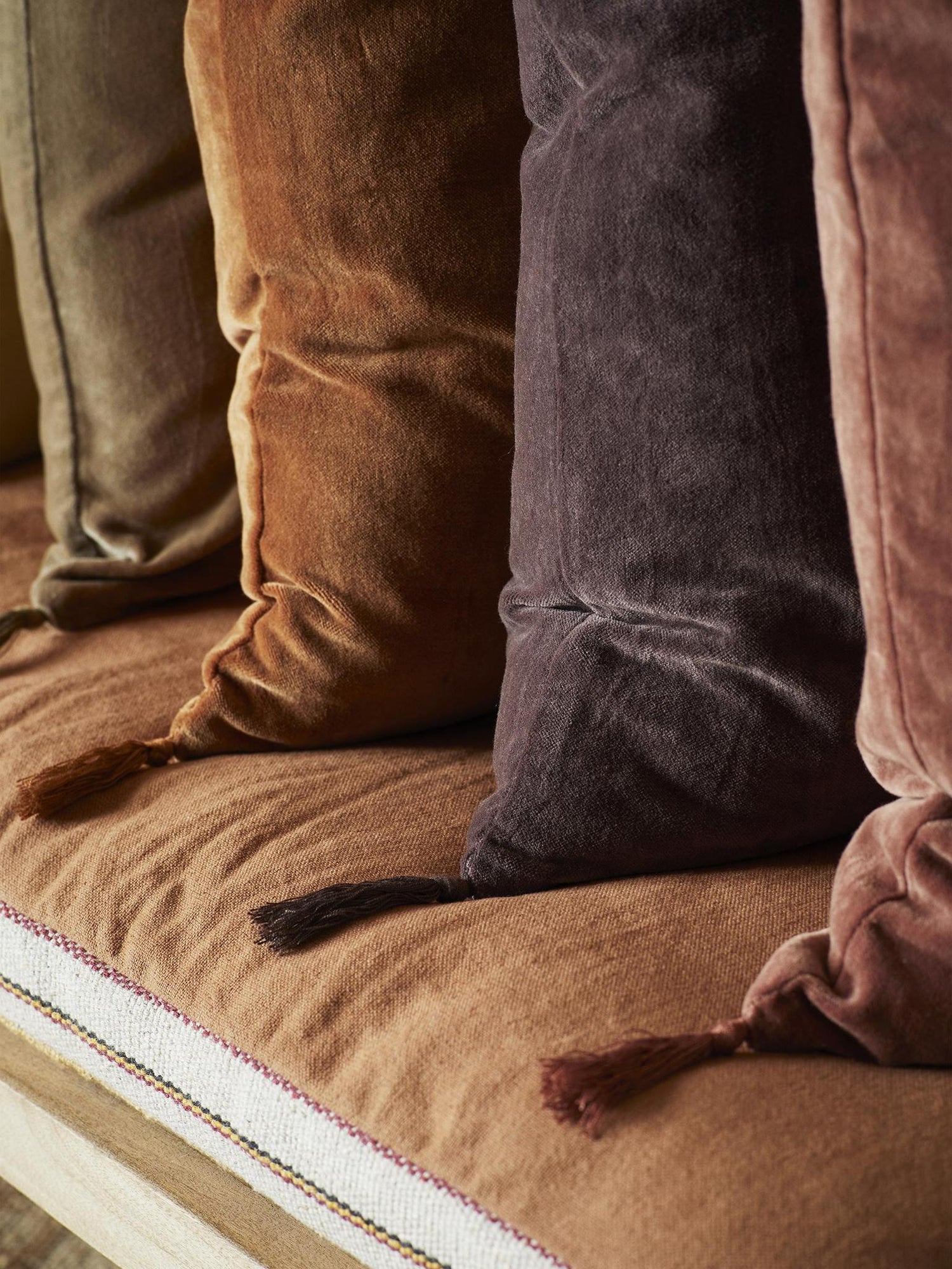 Velvet Cushion - 3 Colour Options Available