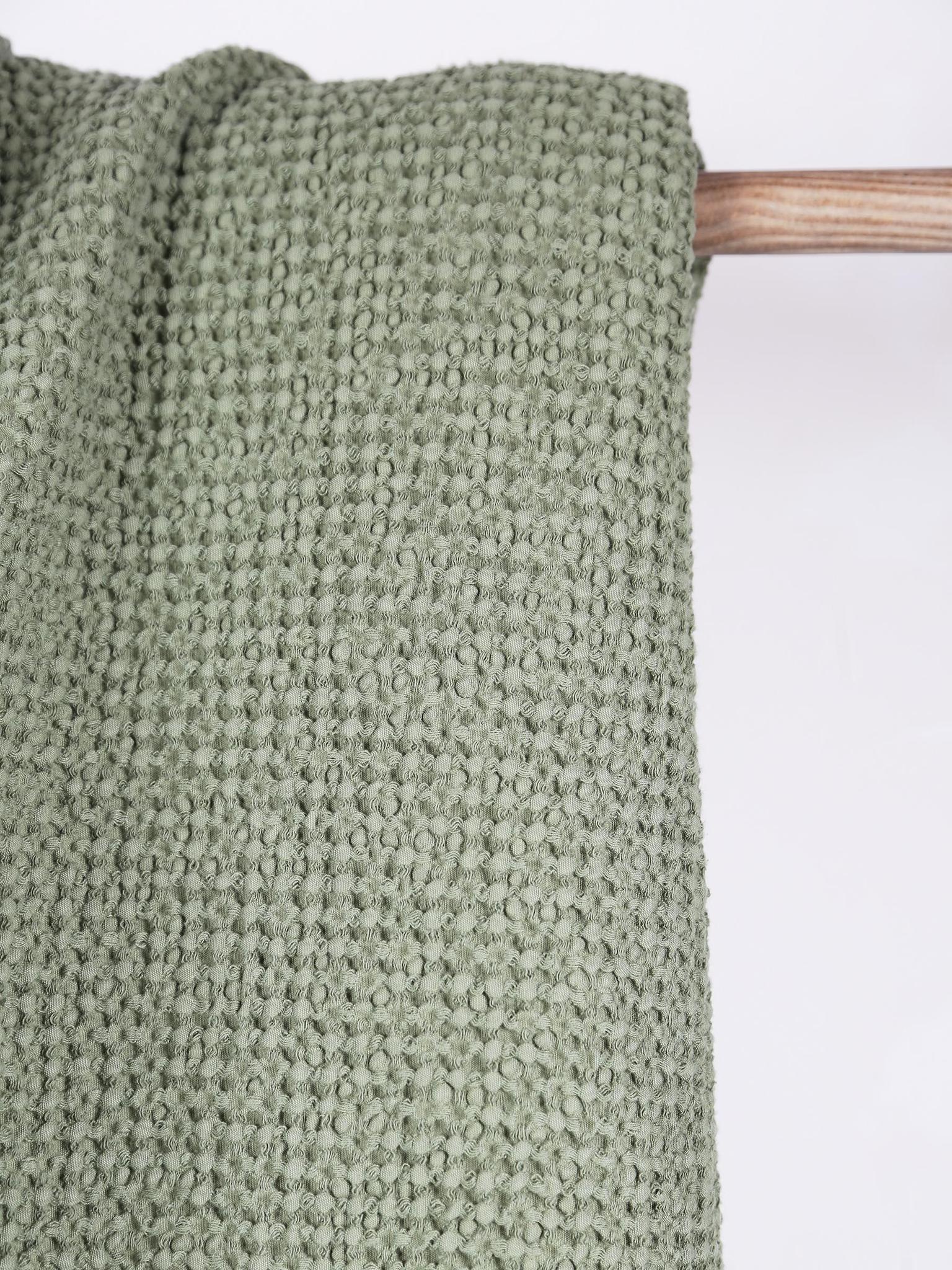 Maia Recycled Throw - Eucalyptus - 2 Sizes Available
