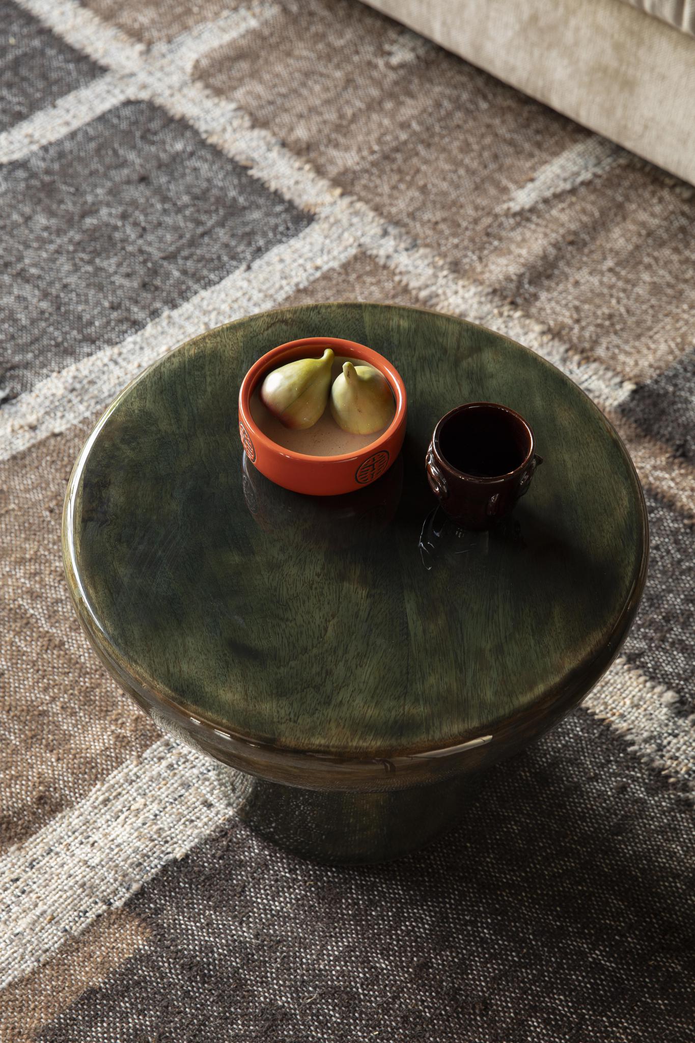 Marcie Green Mango Wood Coffee/Side Table - 2 Sizes Available