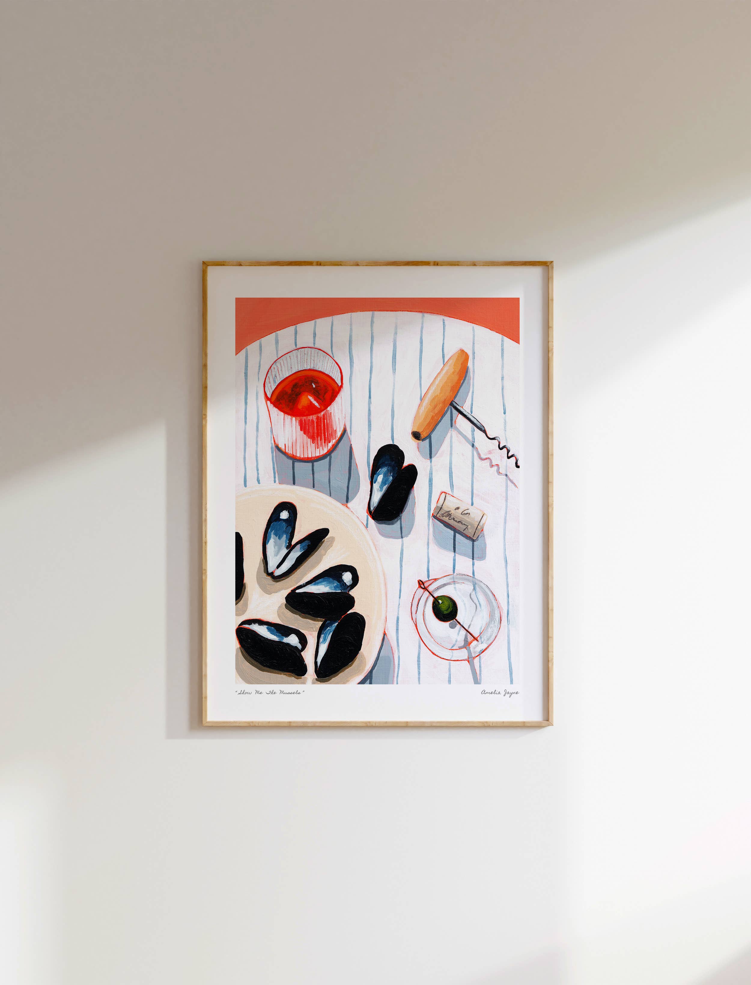 Show Me The Mussels Print