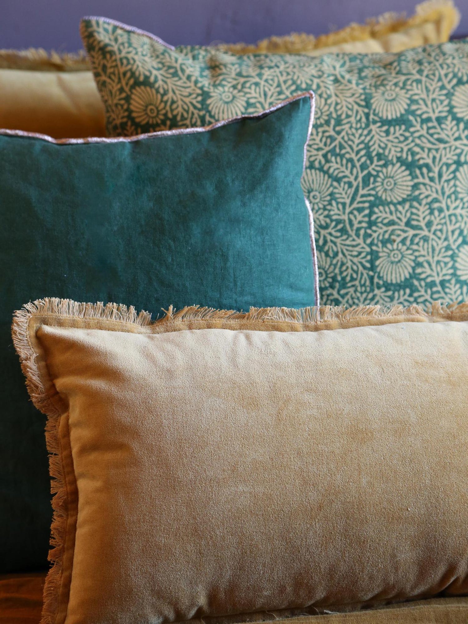 CRAFTED - Hera Hand Embroidered Cushion