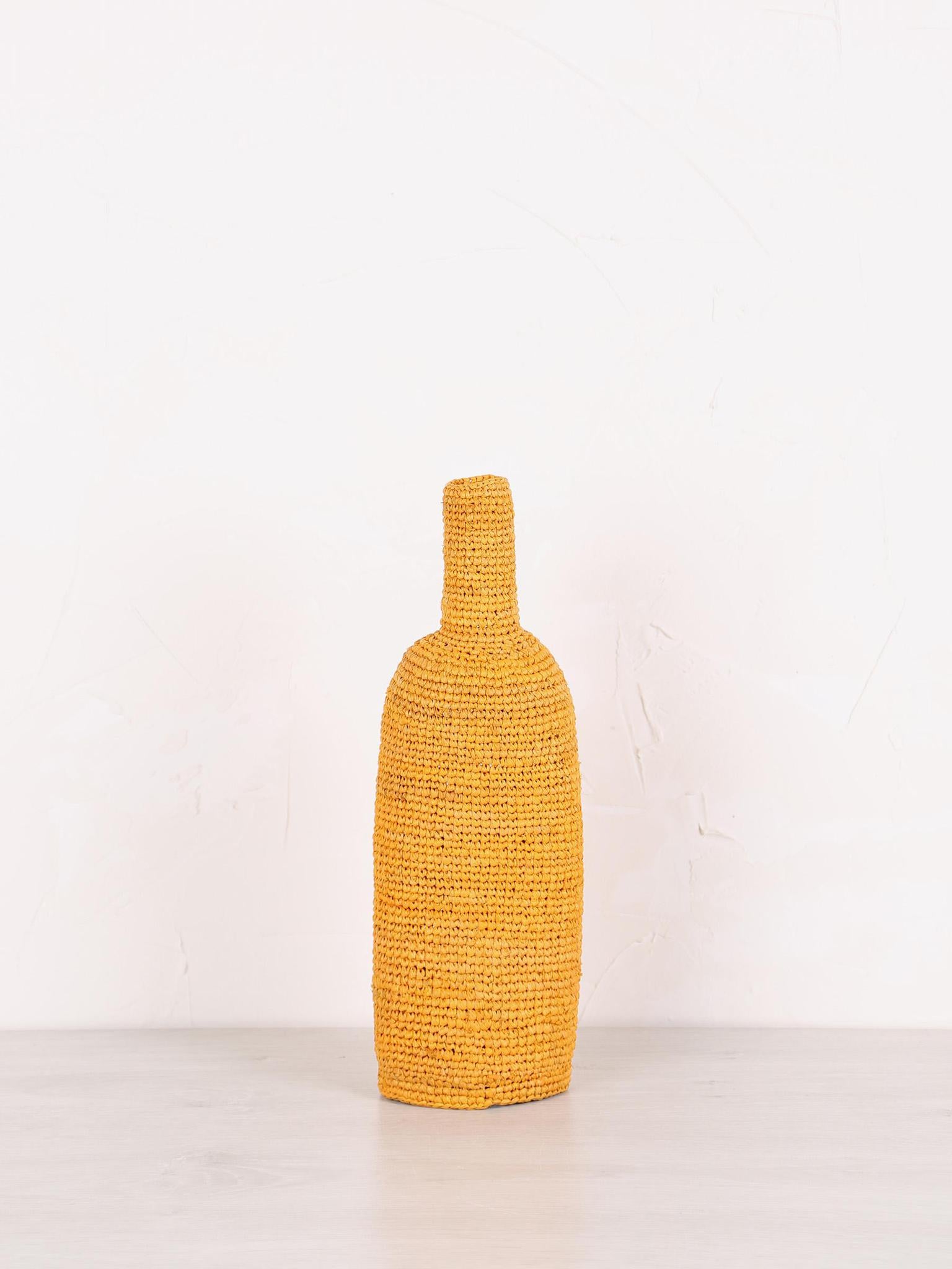 Woven Wine Bottle Cover/Vase - 3 patterns available
