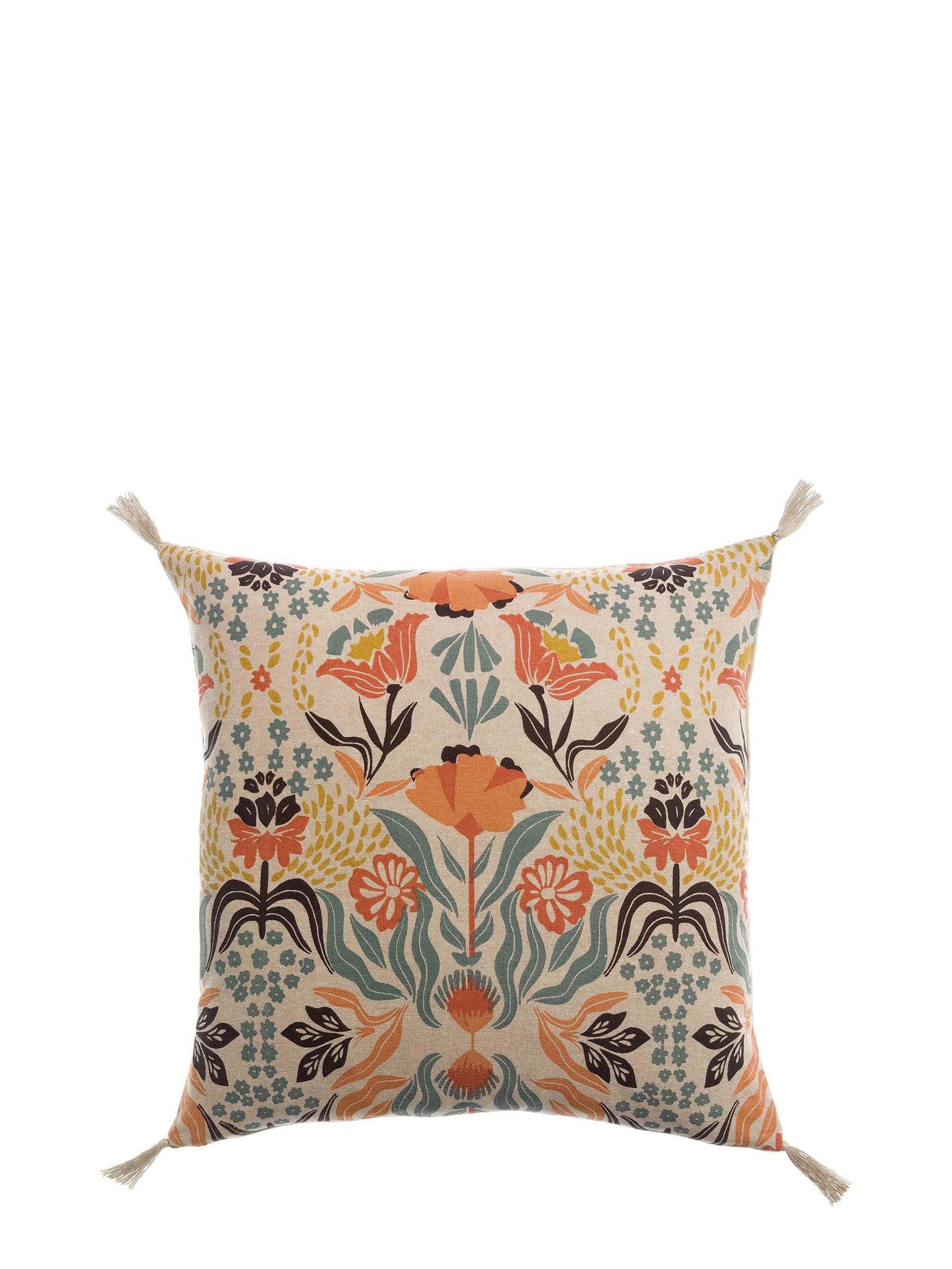 Youri Velvet Cushion - Multico