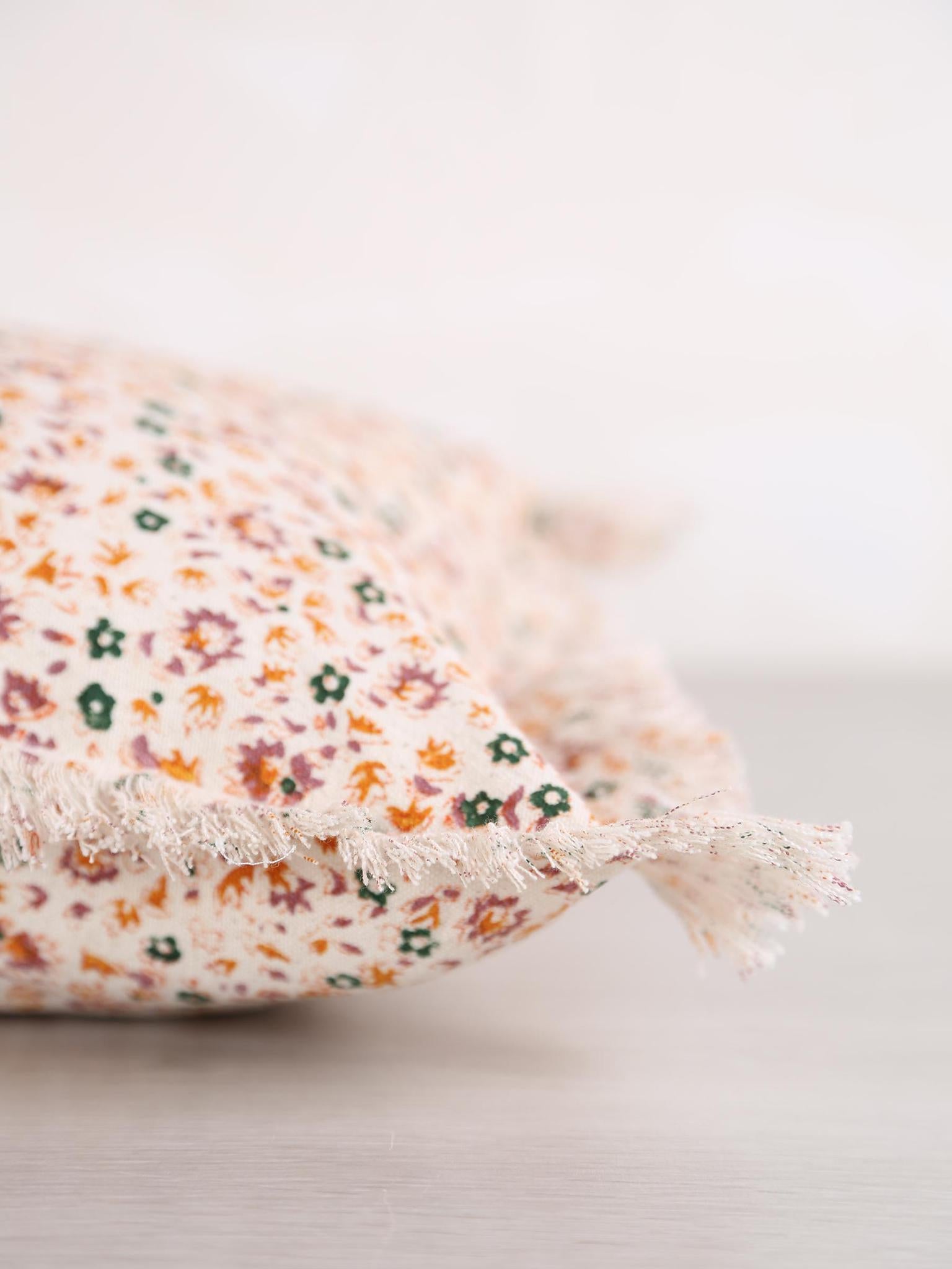 CRAFTED - Ceto Hand Fringed Cushion