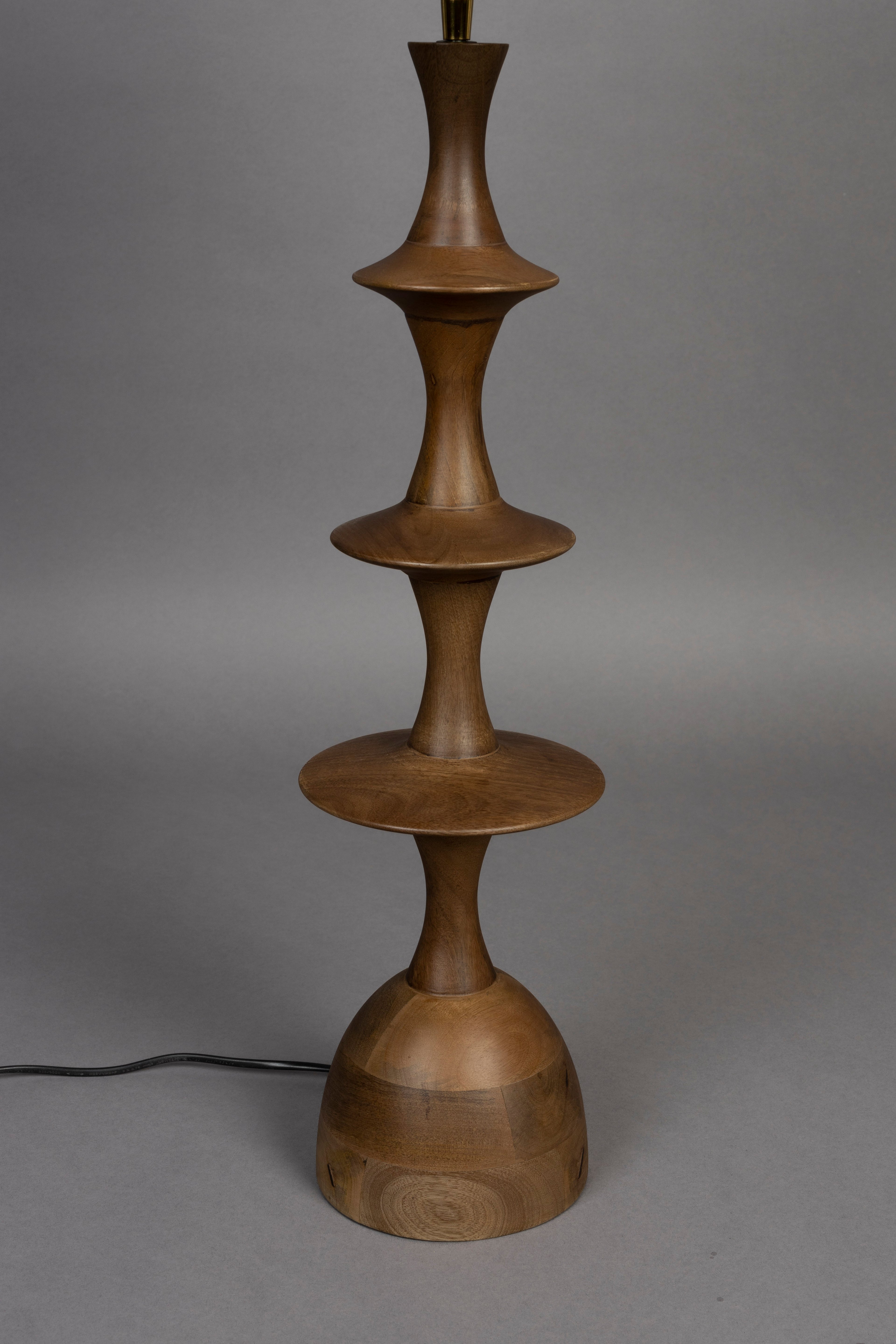 Cath Mango Wood Table Lamp