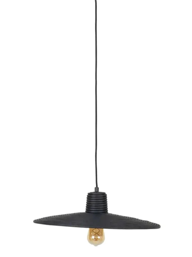 Balance Black Rattan Pendant Lamp - 3 Sizes