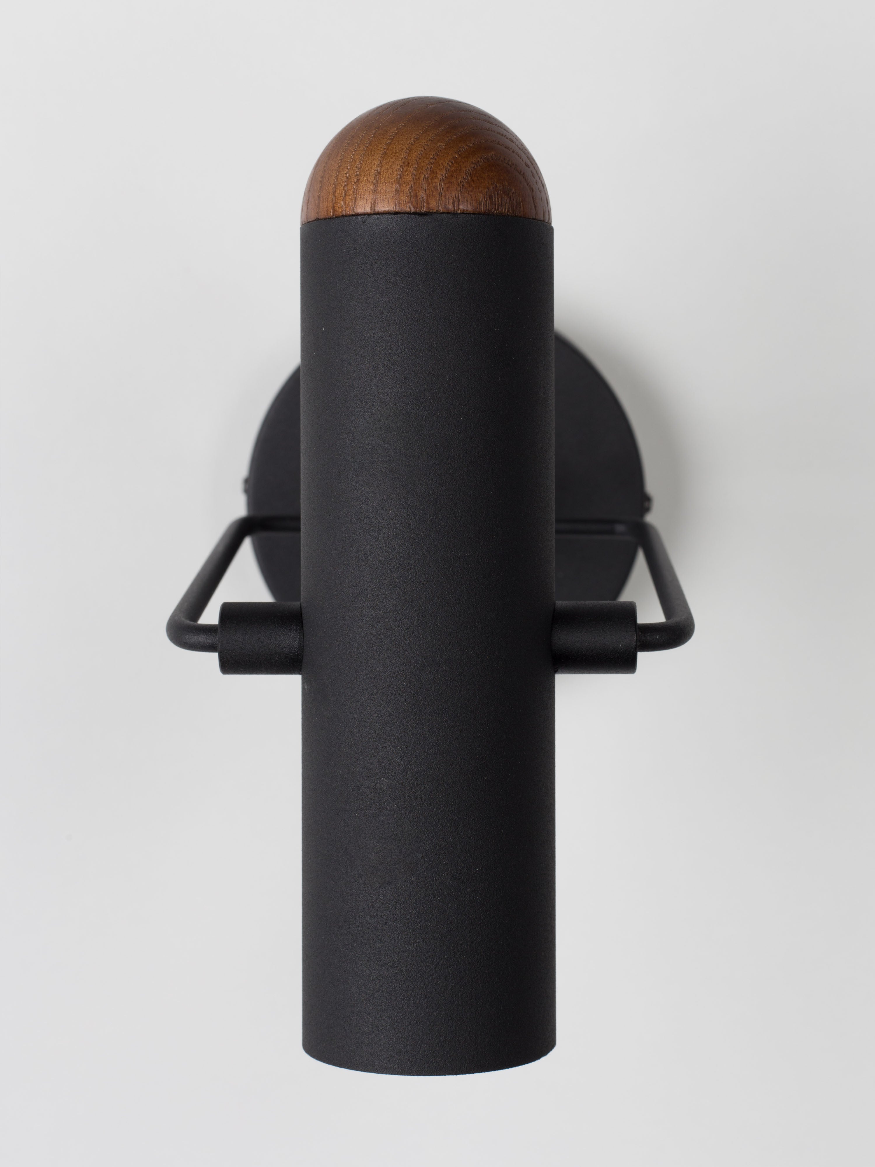 Marlon Wall Lamp in Black & Walnut