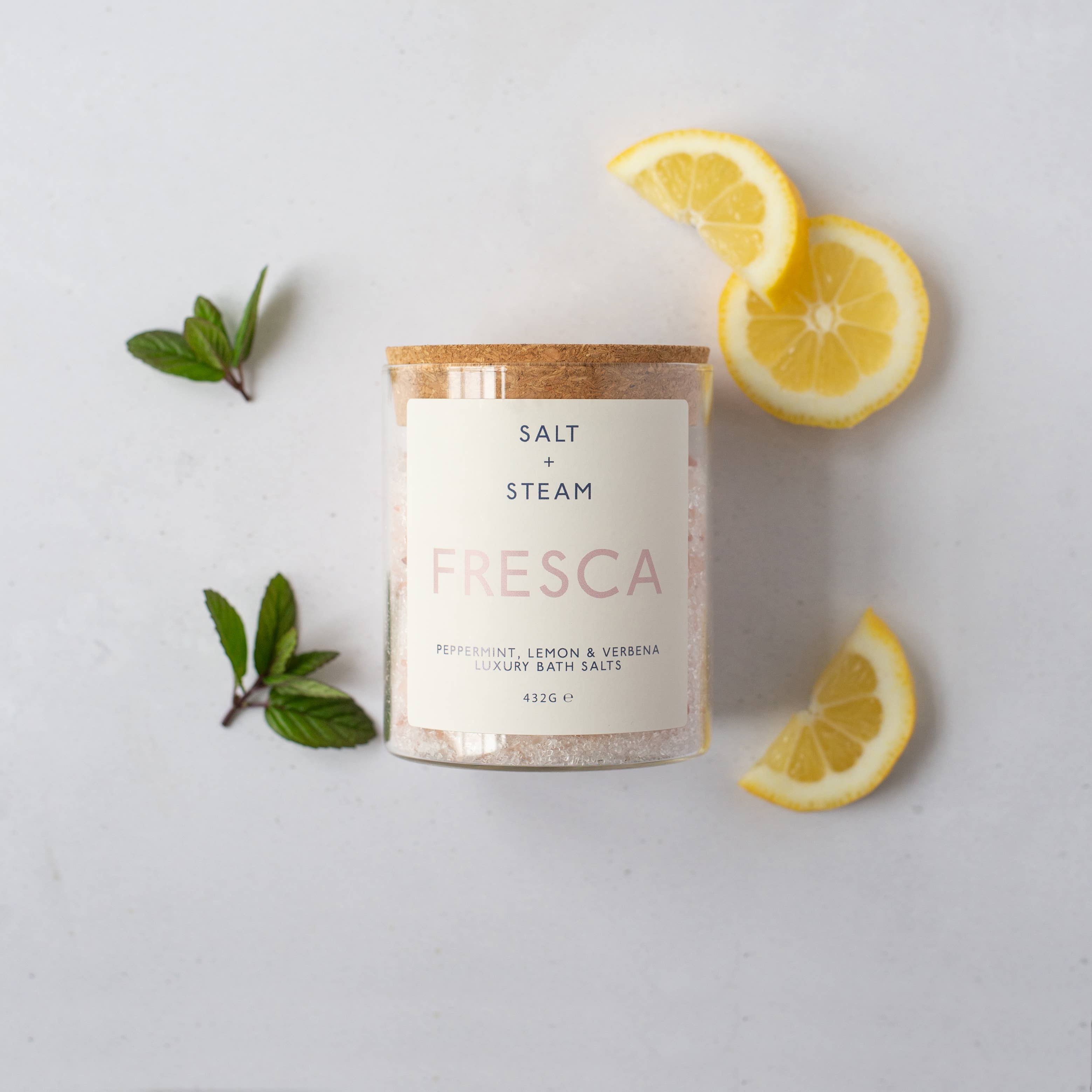 Fresca - Lemon & Peppermint Bath Salts 80g & 432g