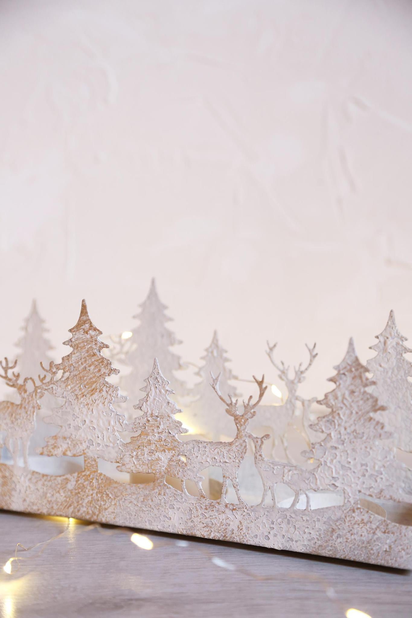 Festive Wilderness Candle Holder
