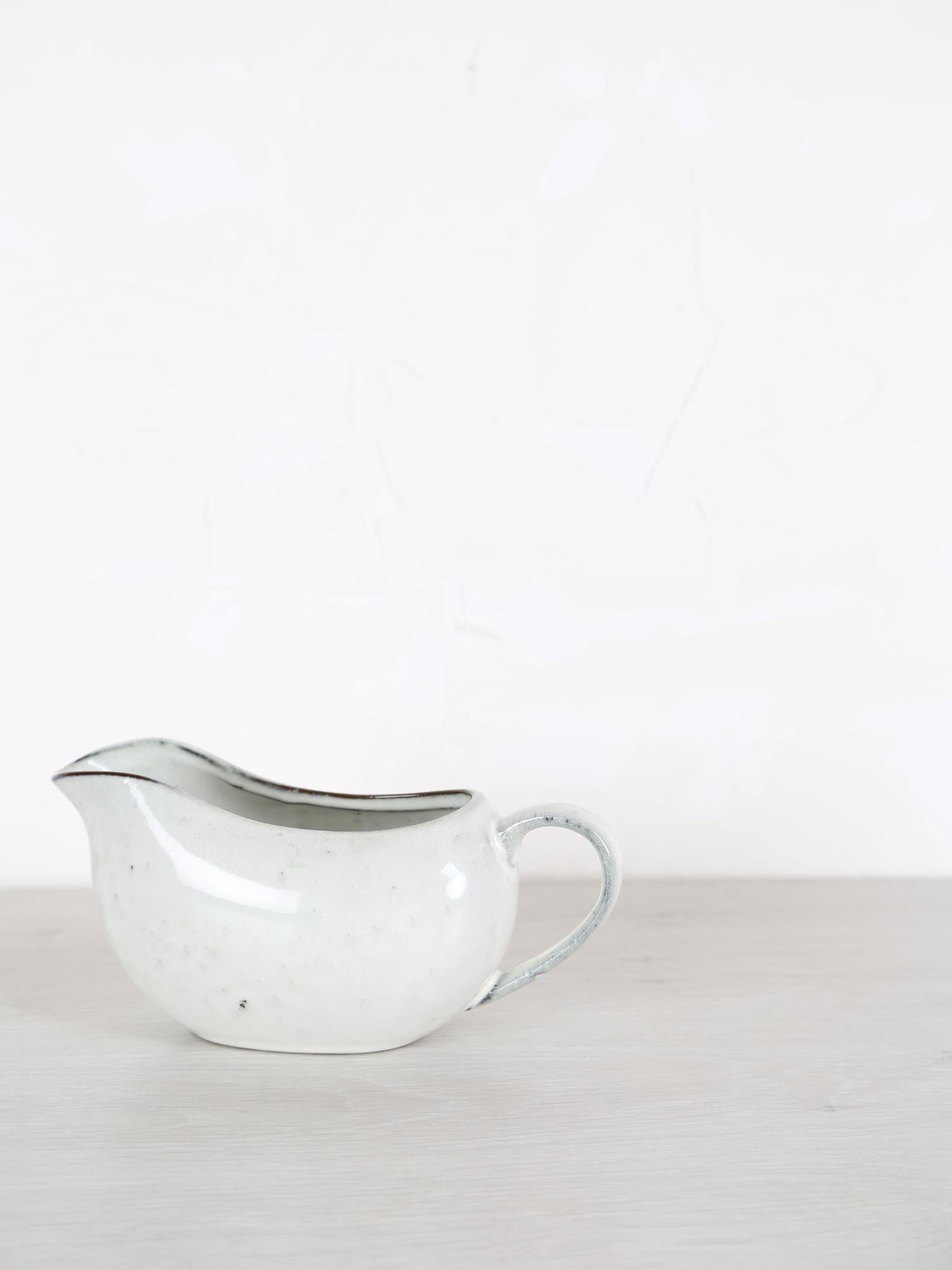 Nordic Sand Stoneware Gravy Bowl