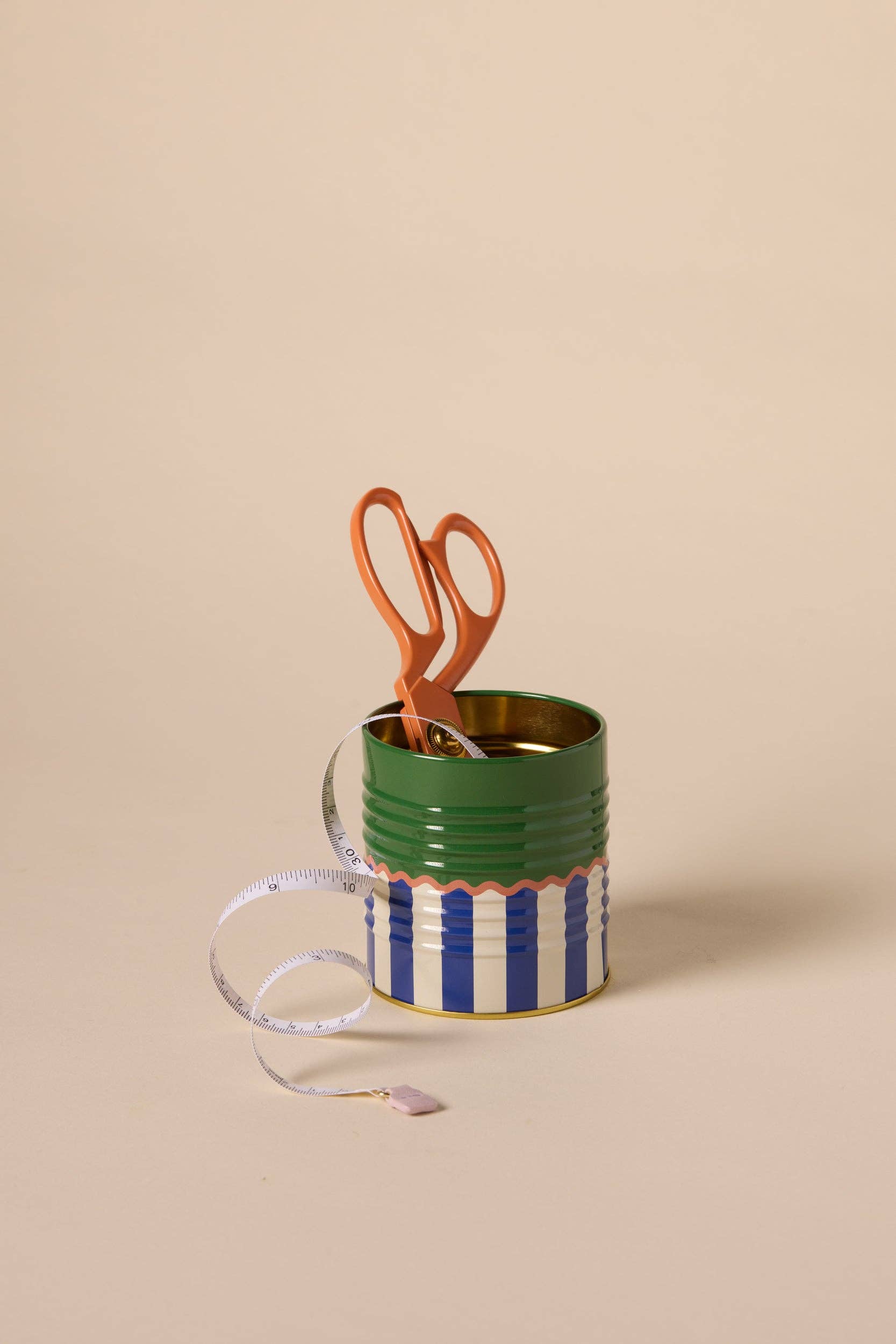 Designworks Ink A Dopo Solid Striped Storage Tin