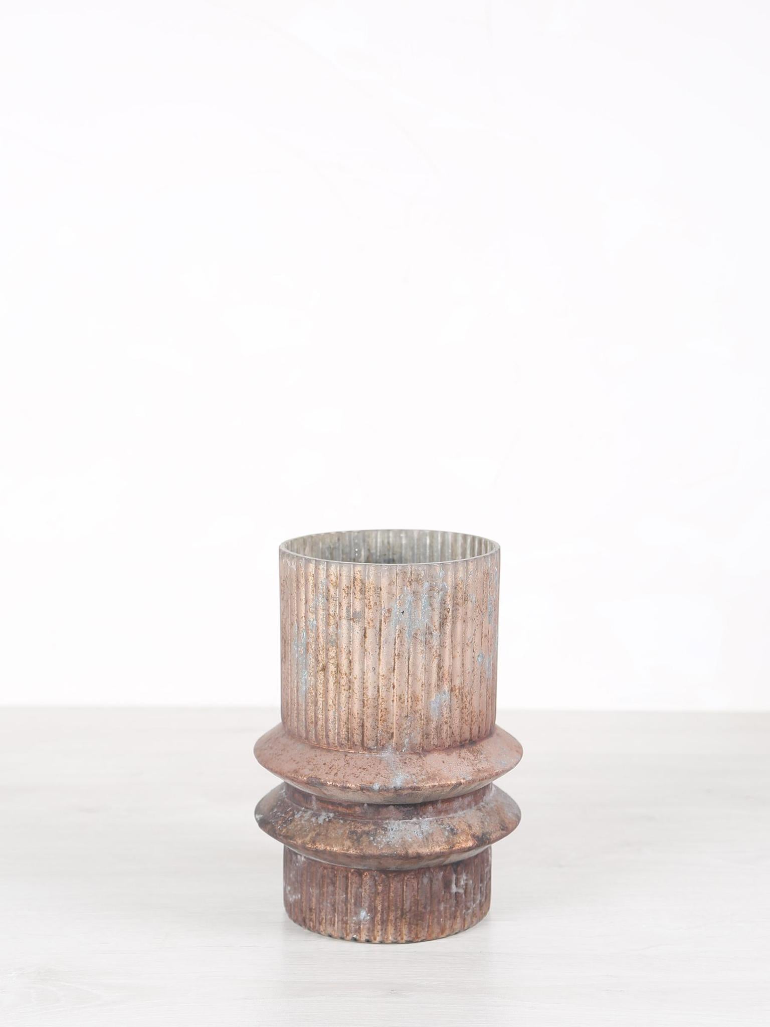 Koi Antique Vase Stormlight- Brown