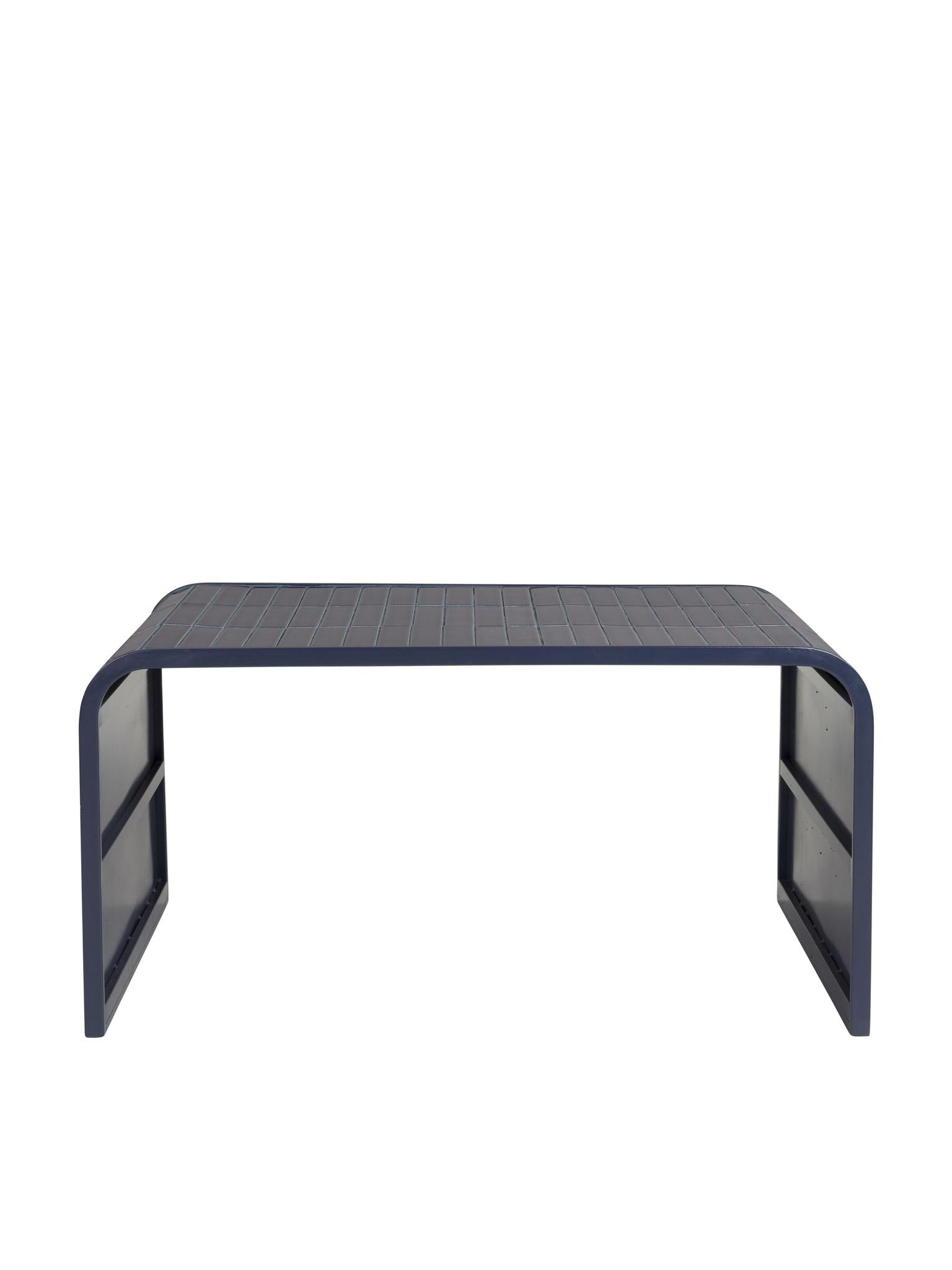 Tiles Curved Coffee Table - 2 Colours Available