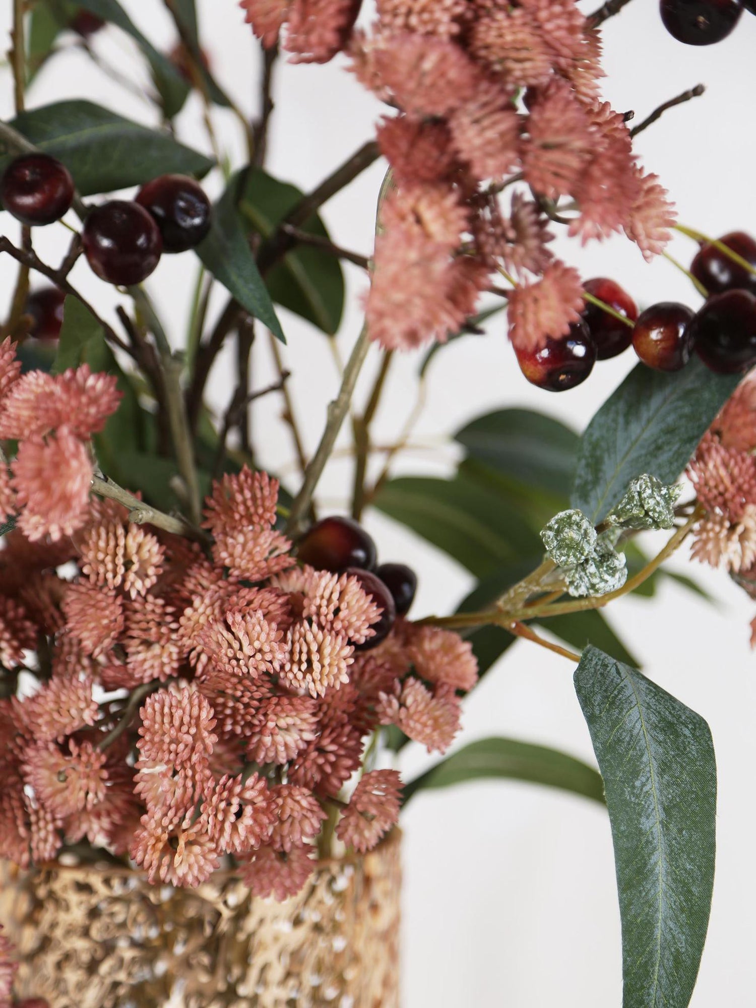 Faux Mauve Sedium Stem