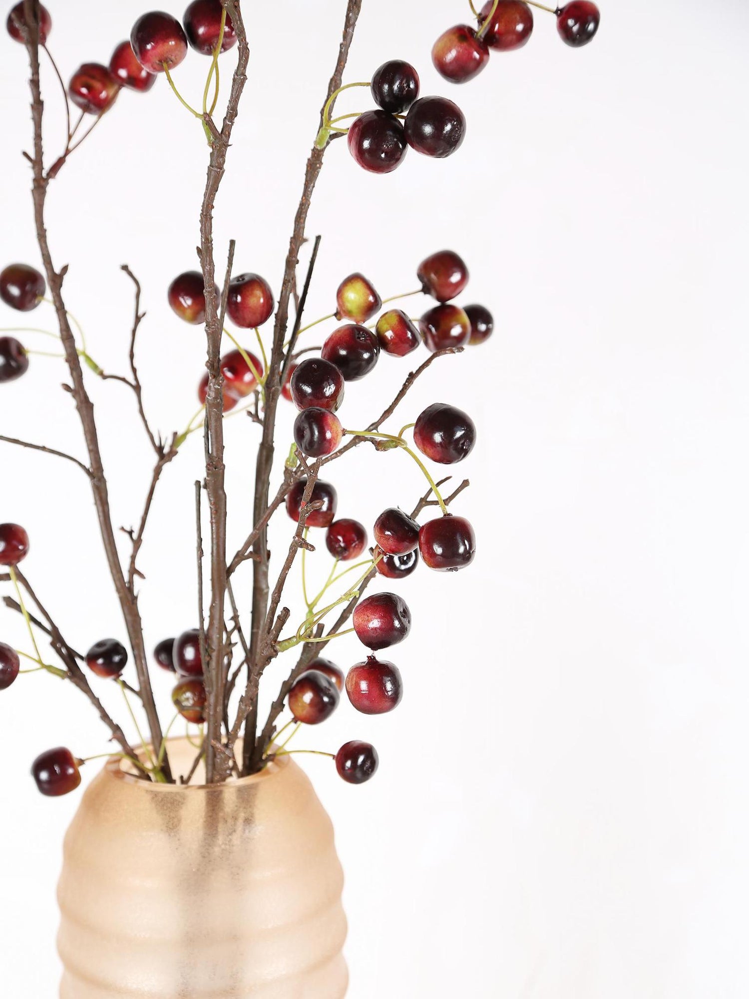 Faux Decorative Cherry Stem