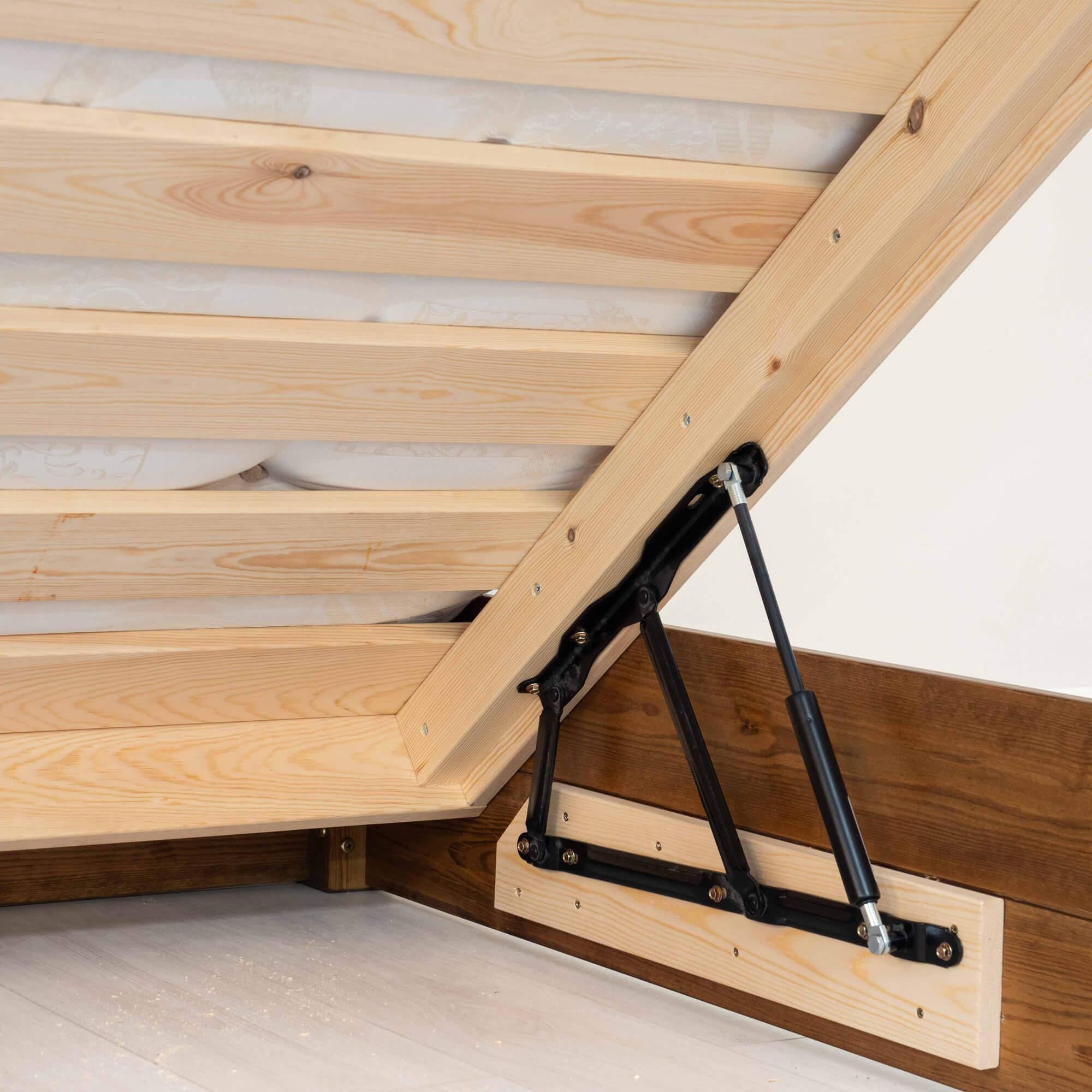 Model 05 - Handmade Wooden Ottoman Bed - Colour And Size Options available