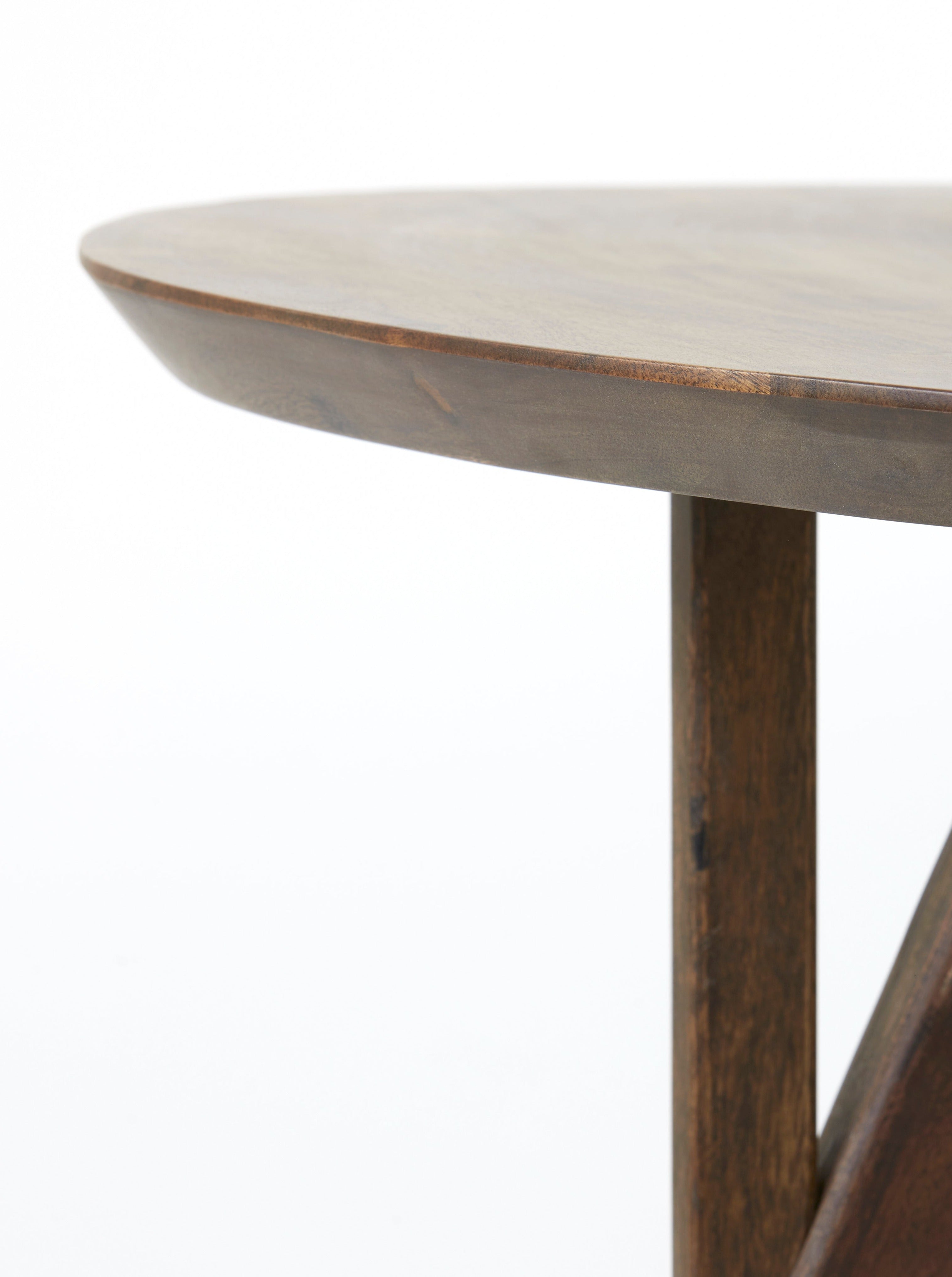 Quenza Dark Brown Acacia Wooden Dining Table - 2 Sizes Available