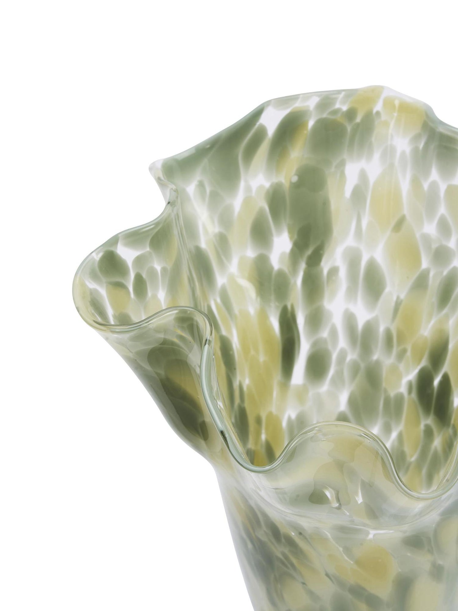 Speckled Glass Vase - 2 Colour Options Available