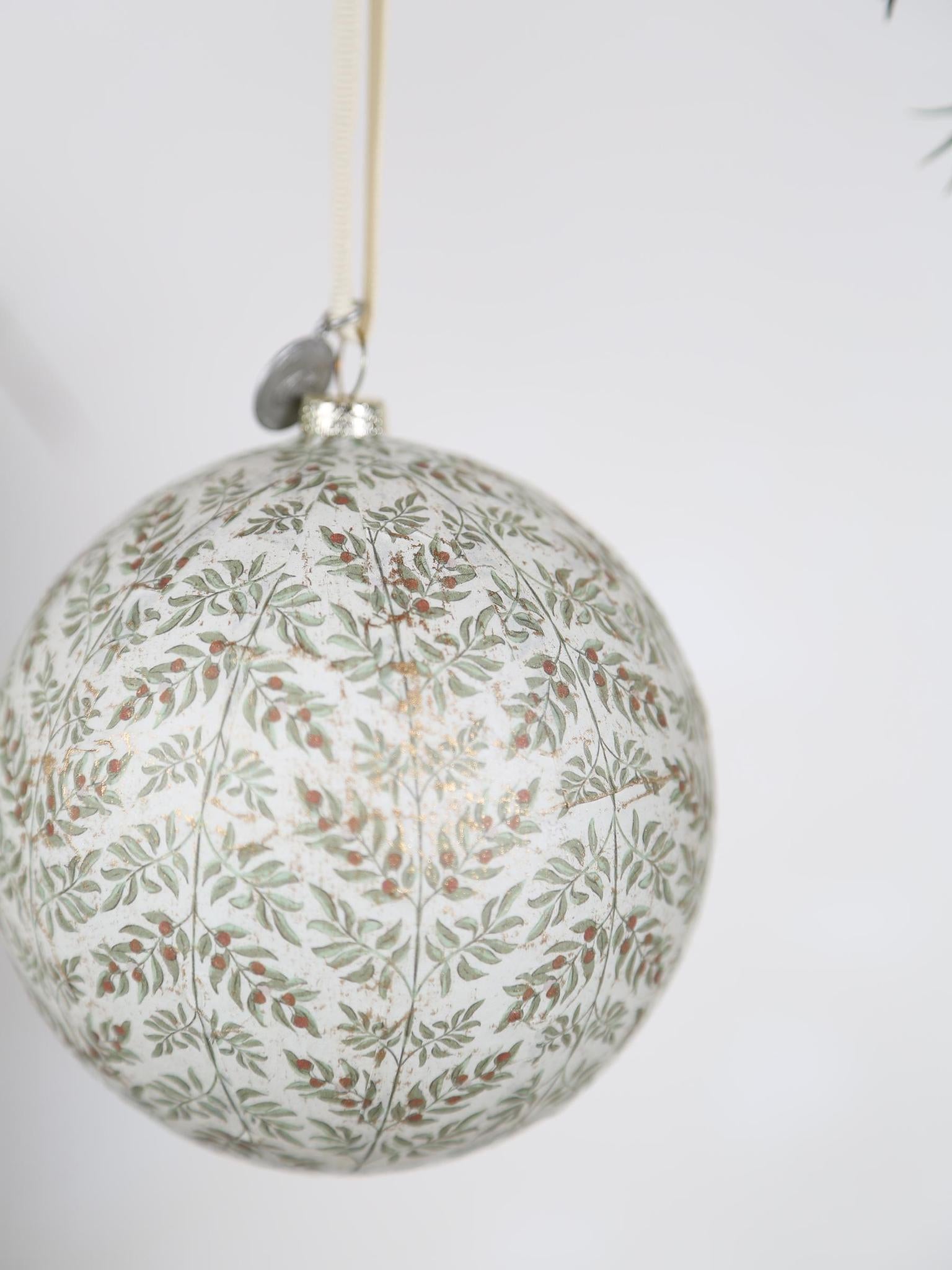 Hilde decoration bauble Green