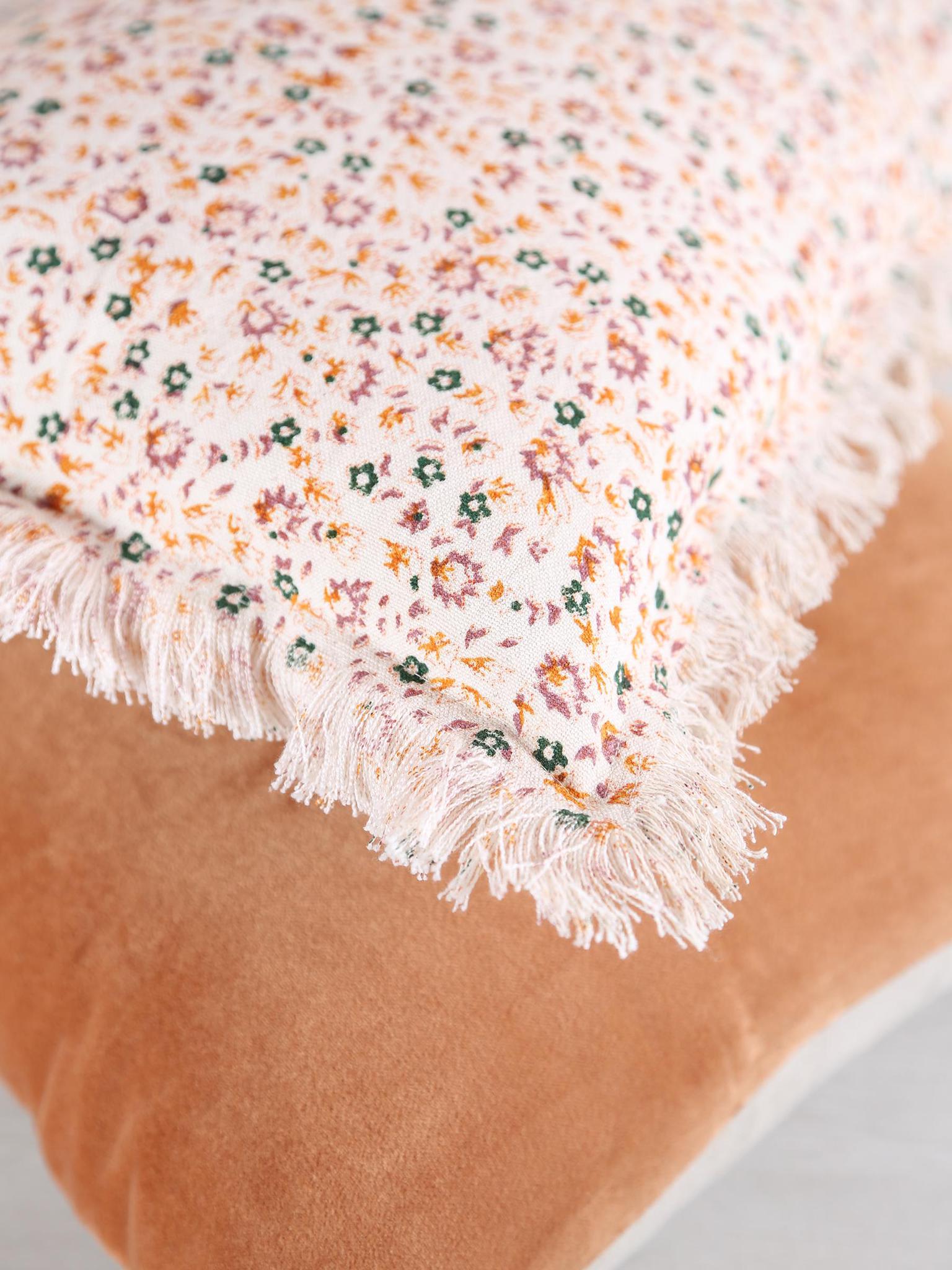 CRAFTED - Ceto Hand Fringed Cushion