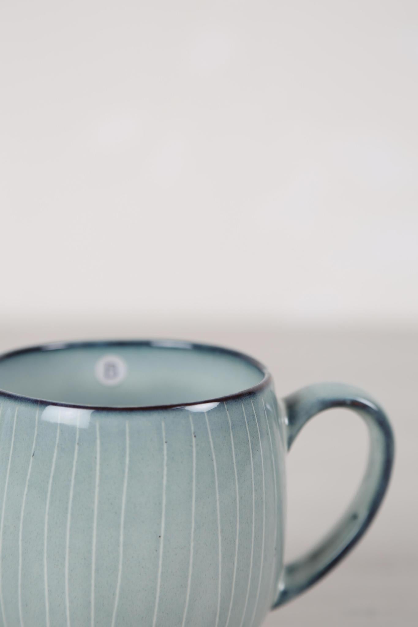 Nordic Sea Stoneware Large Round Mug