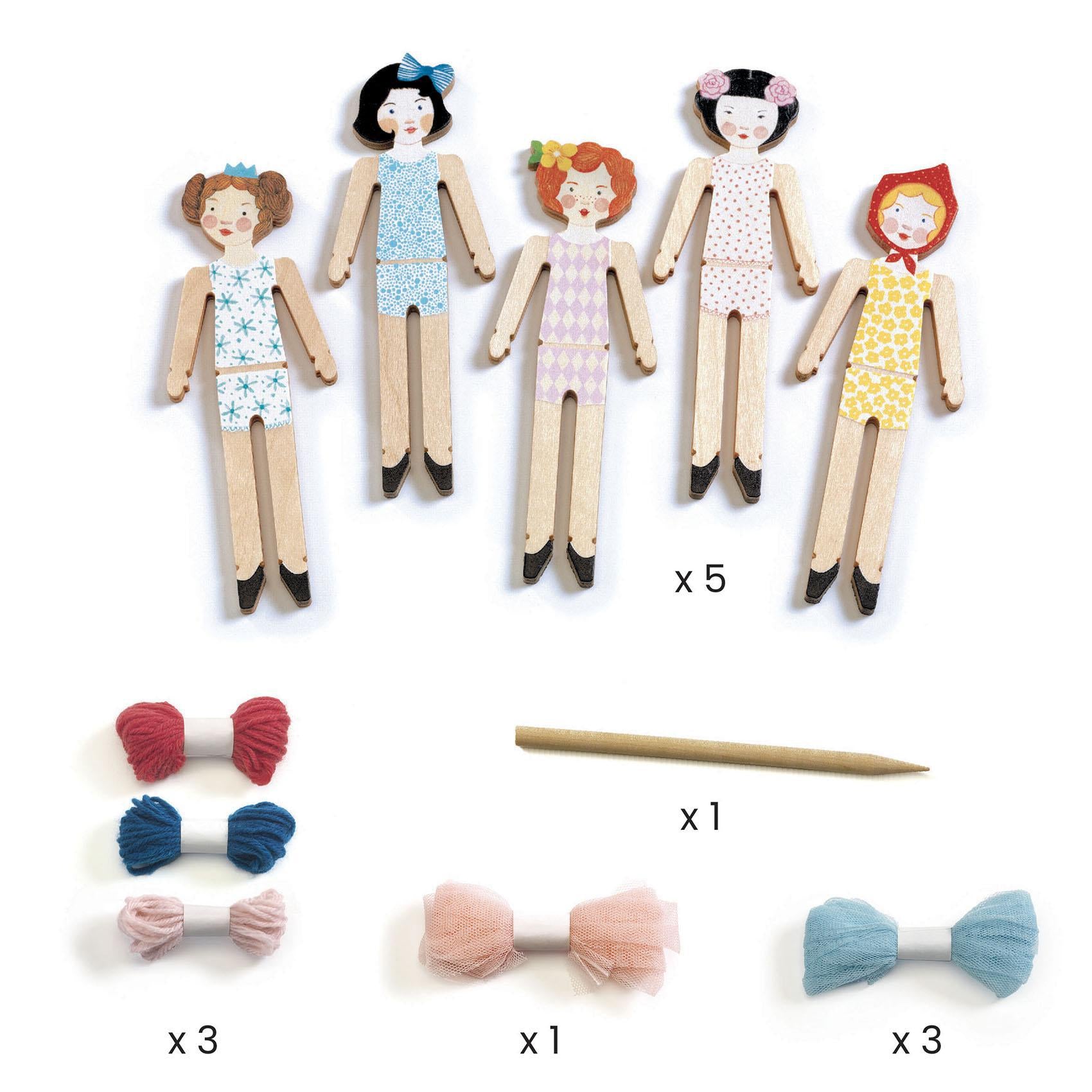 DIY Worry Doll Kit