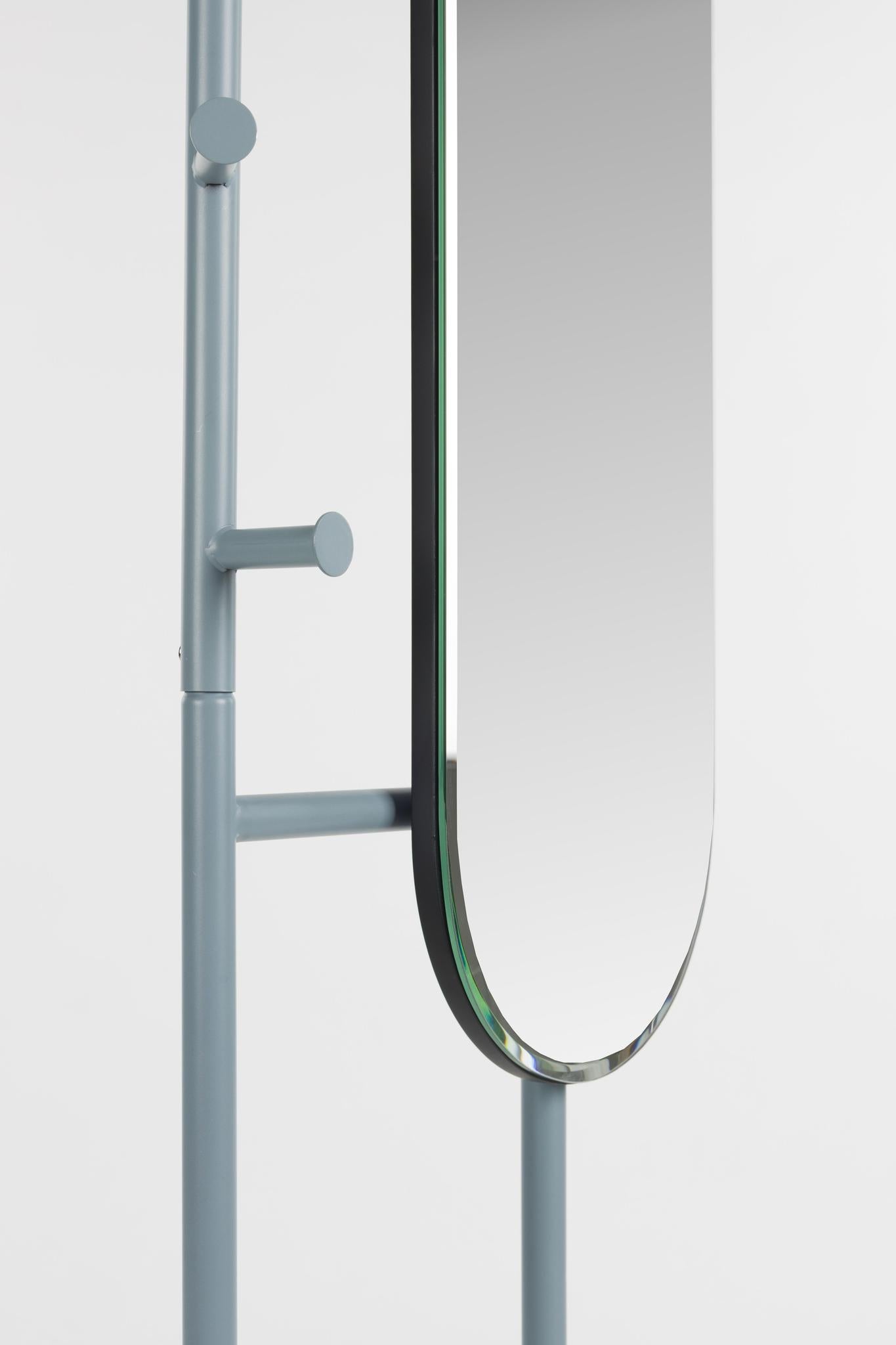 Vero Coat Rack & Mirror - 2 Colours Available