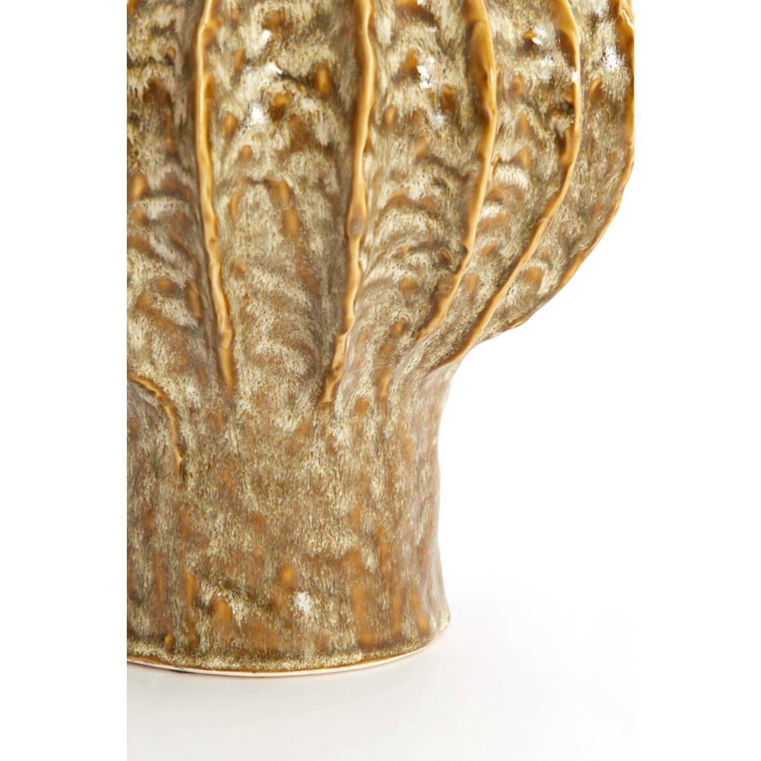 Hakone Ceramic Vase - Olive Green