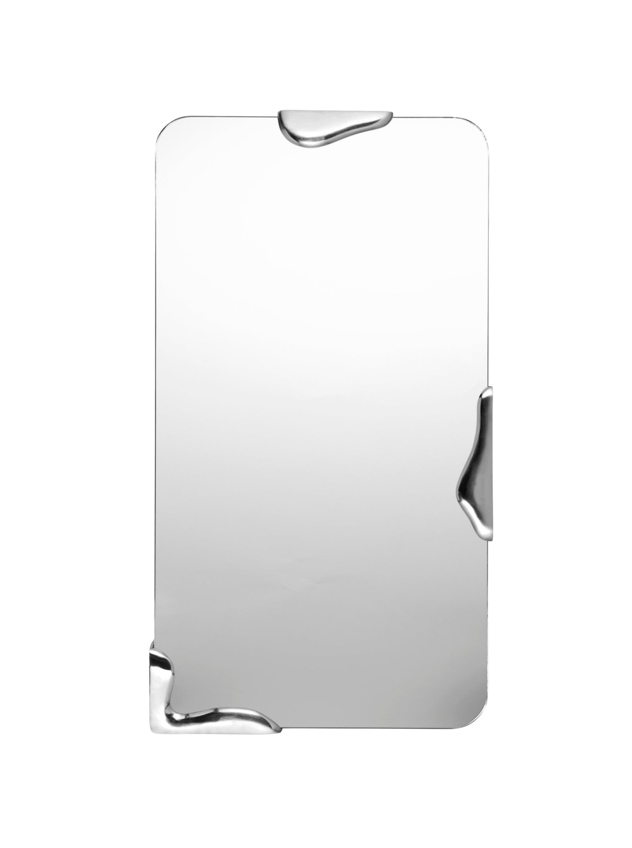 Roberto Mirror Silver - 2 Sizes Available