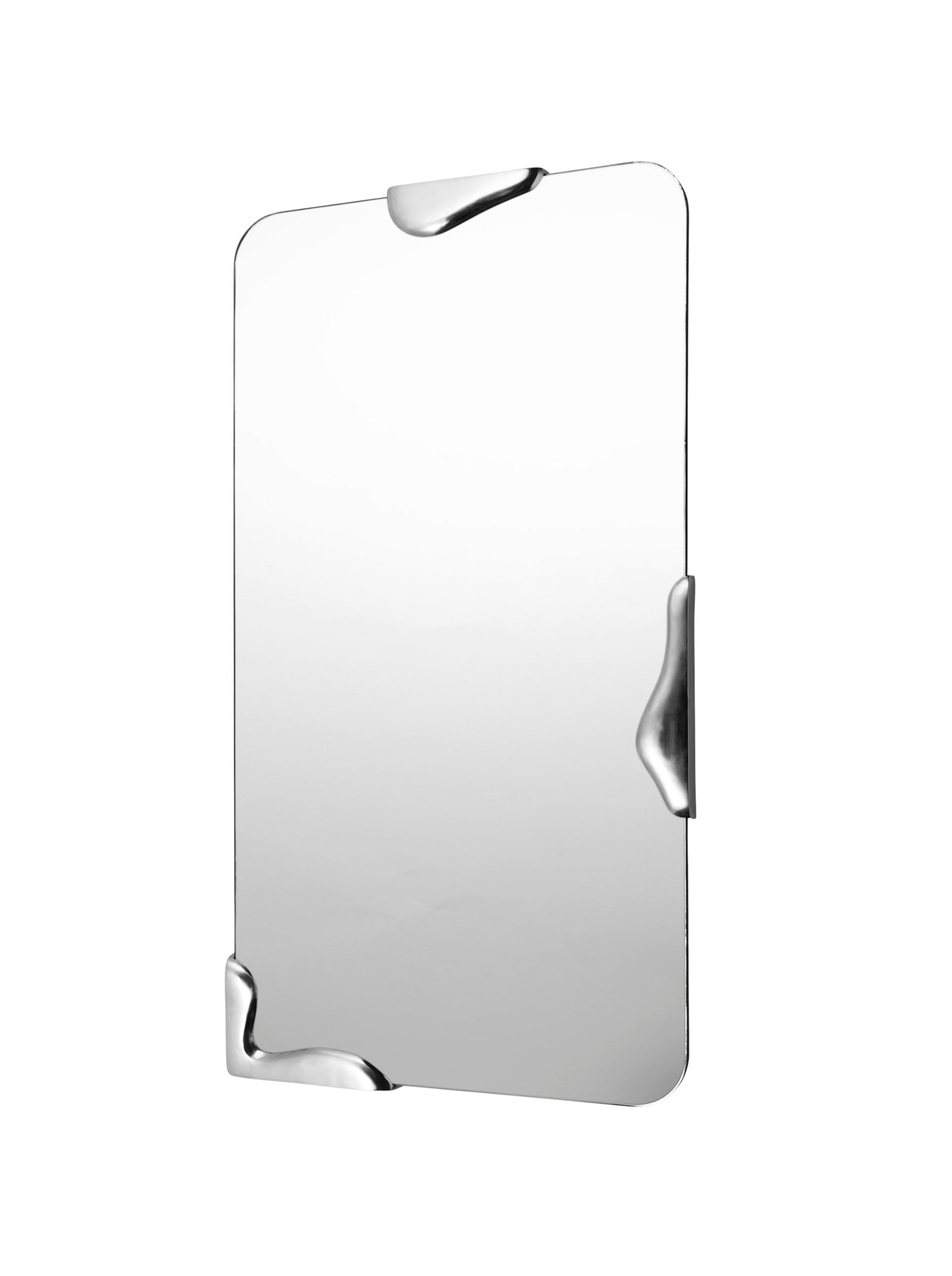Roberto Mirror Silver - 2 Sizes Available
