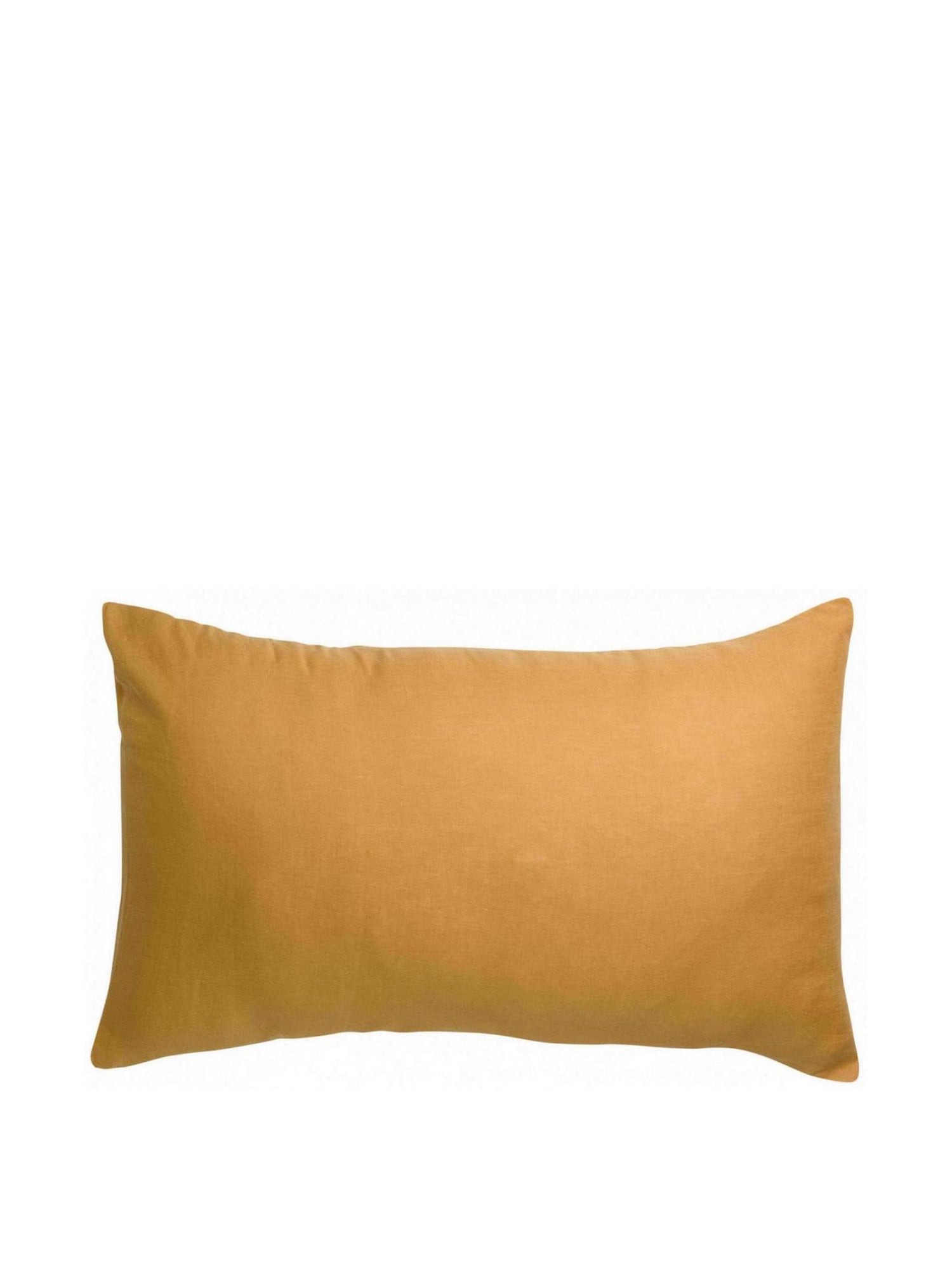 Zeff Stonewashed Linen Pillowcase Pair - Ochre