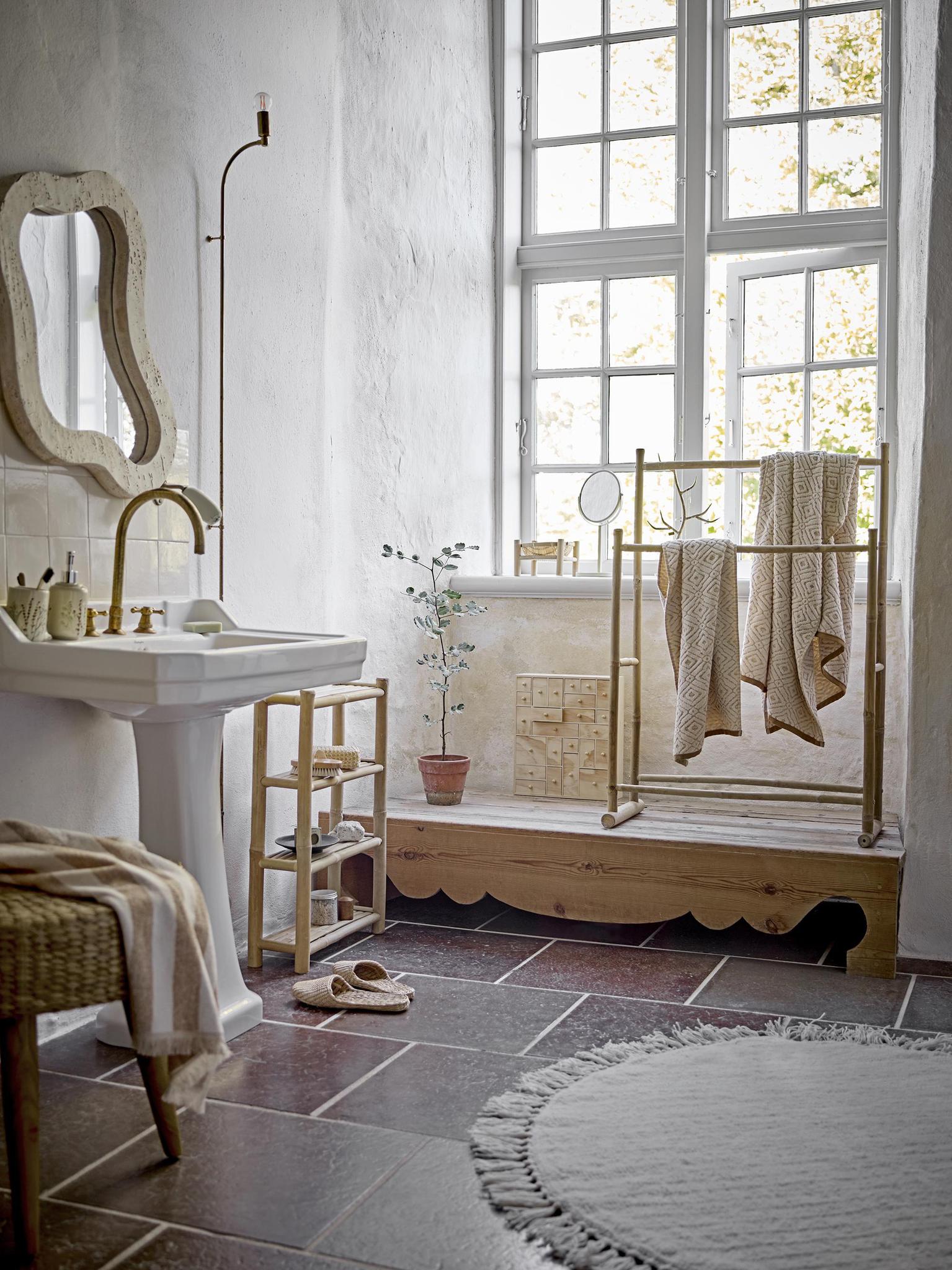 Saye Towel Rack - Nature - Bamboo