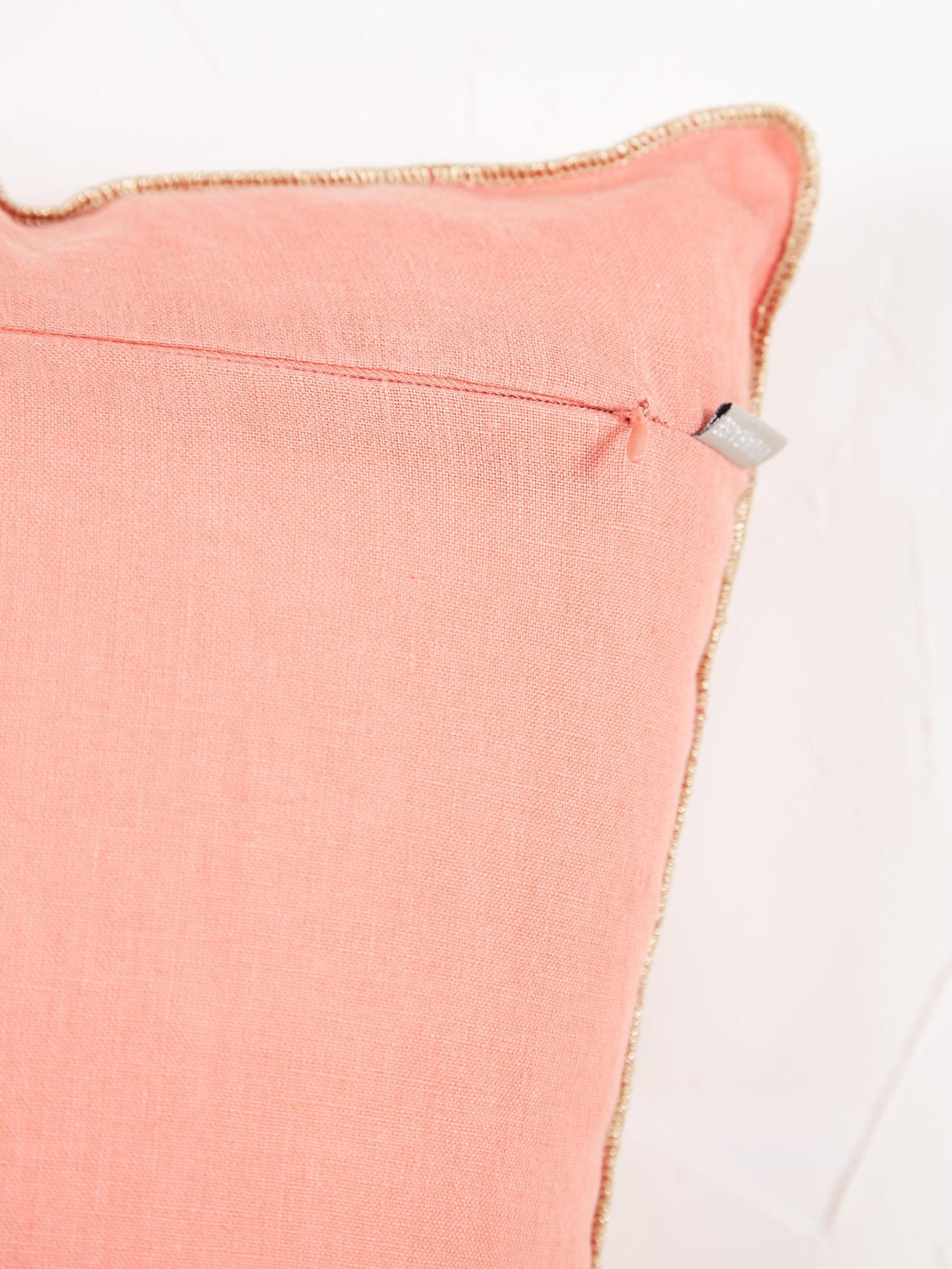 Zeff Celeste Cushion - Peche - 2 Sizes Available