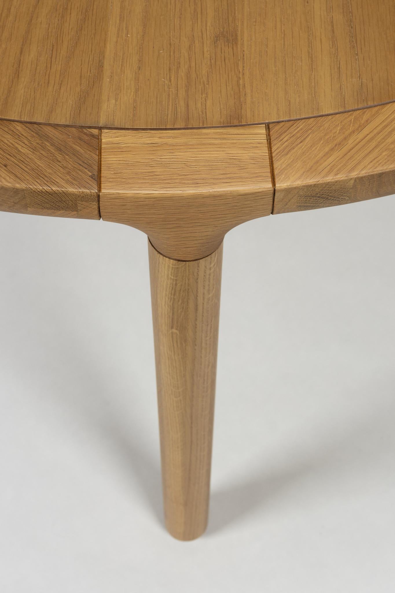 Storm Wooden Round Dining Table - 3 Colours Available