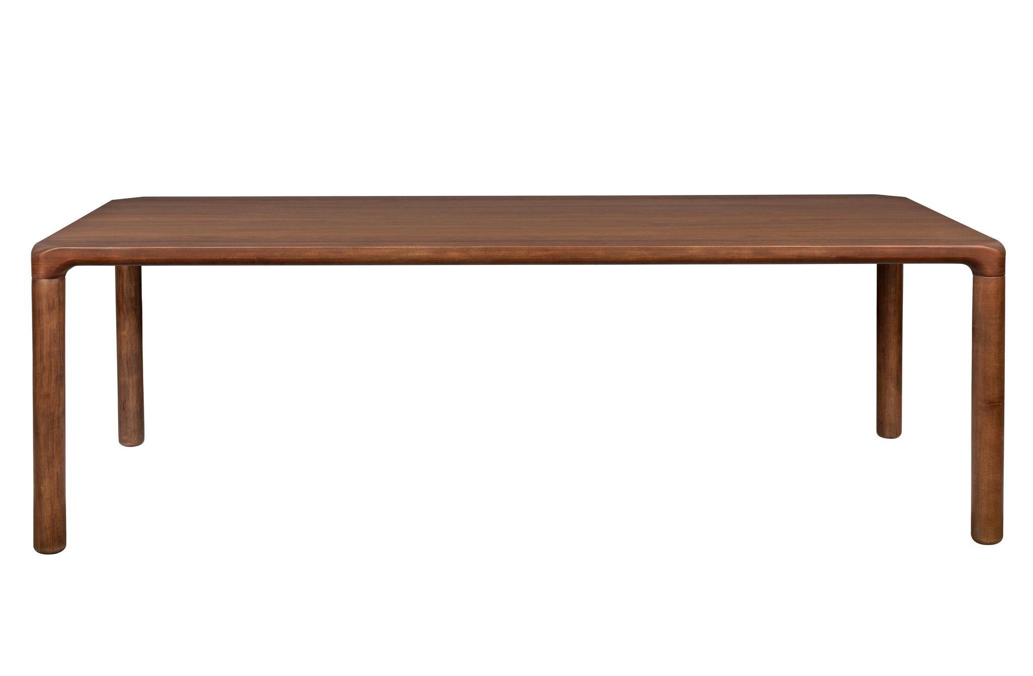 Storm Wooden Dining Table - Walnut - 3 Sizes Available