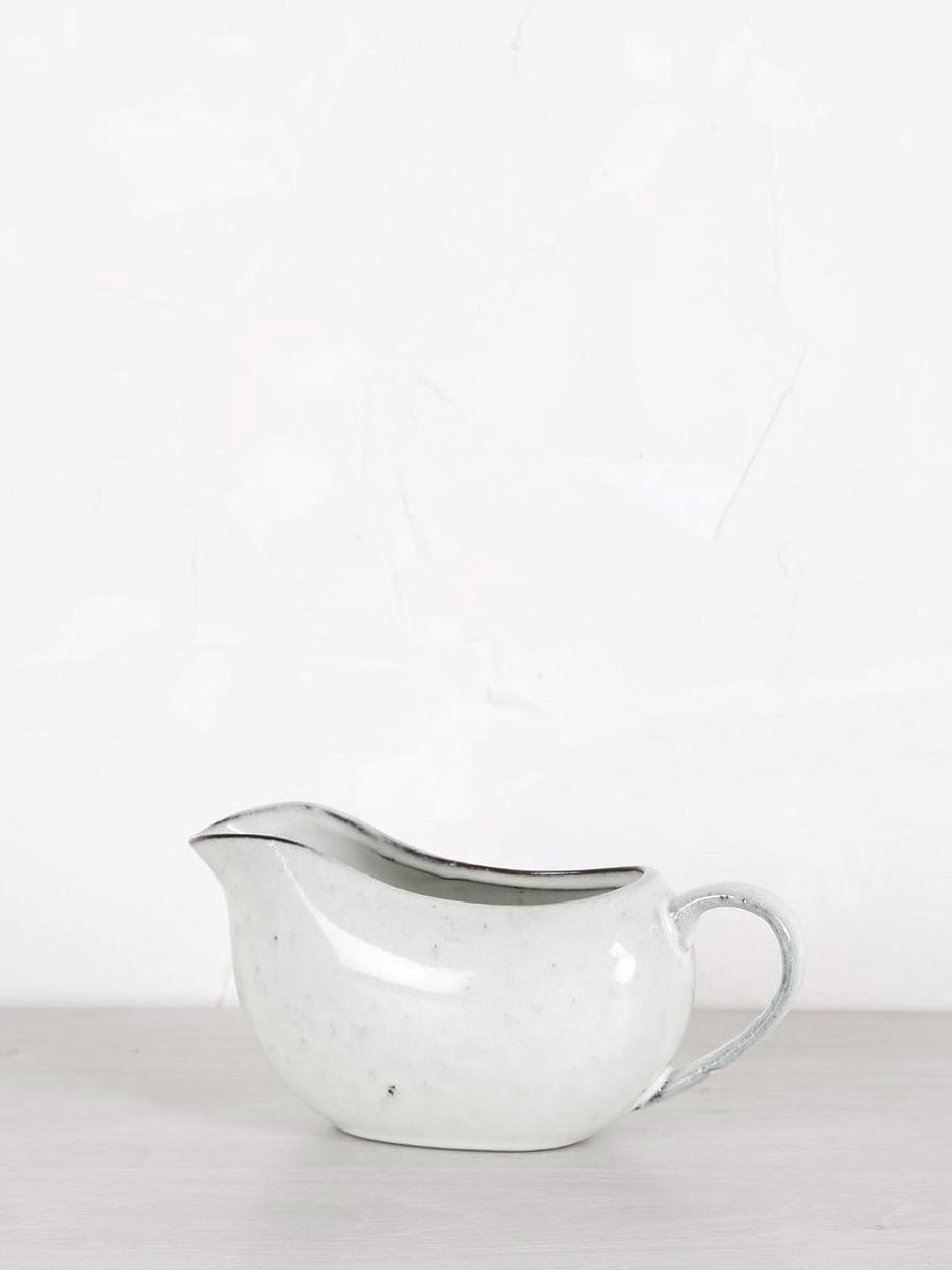 Nordic Sand Stoneware Gravy Bowl